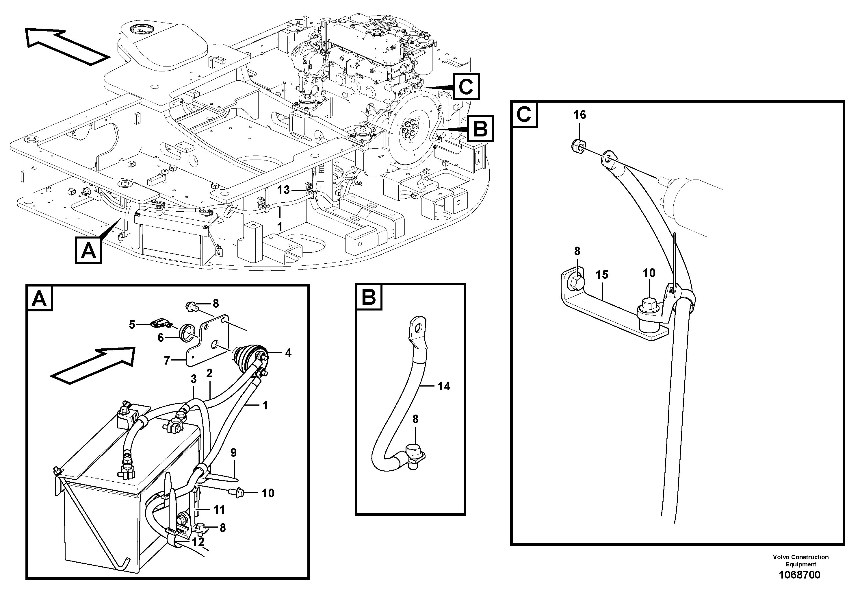 Brush Bearing VOE14660950 VOLVO