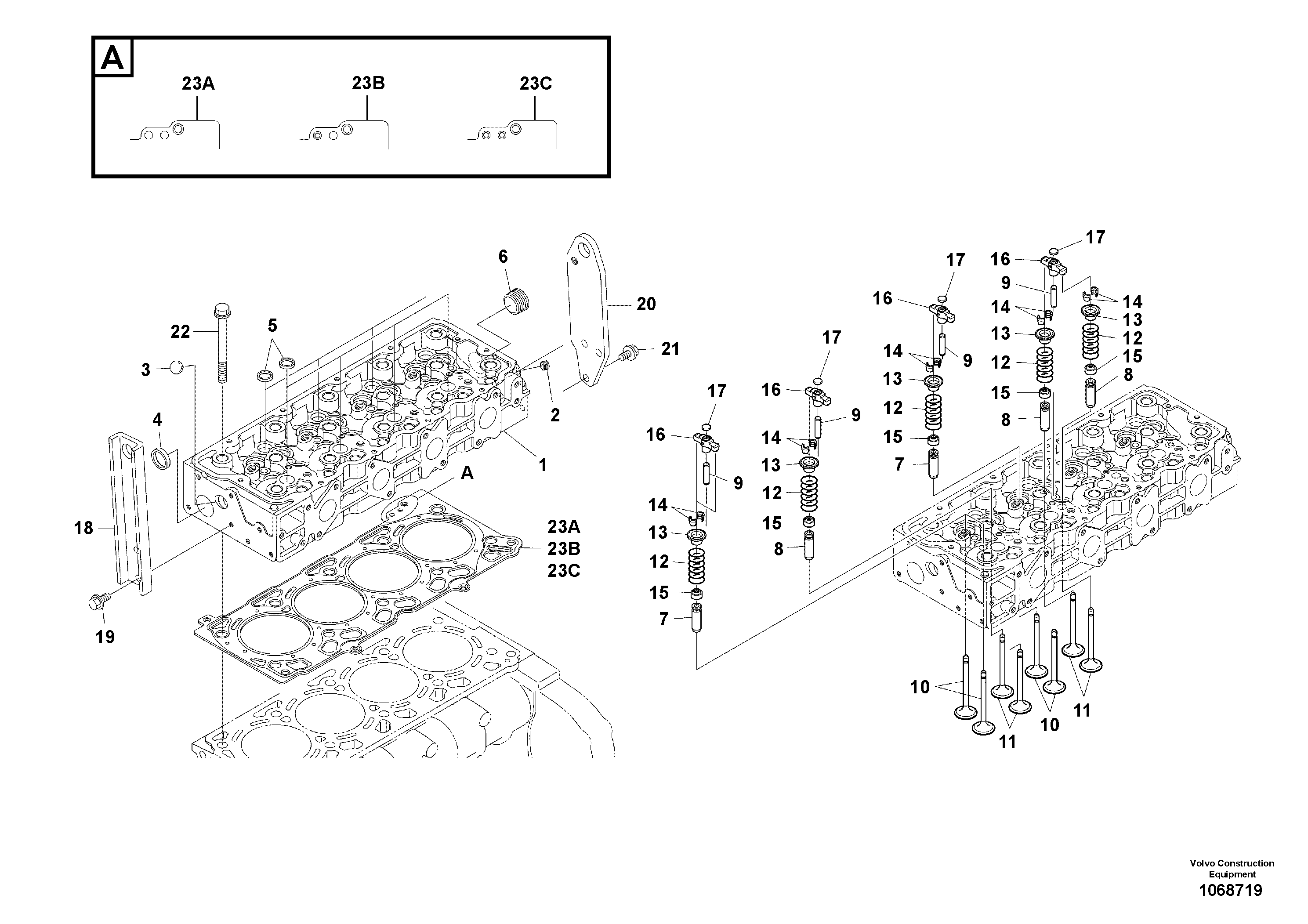 Cprsr Bracket VOE23043533 VOLVO