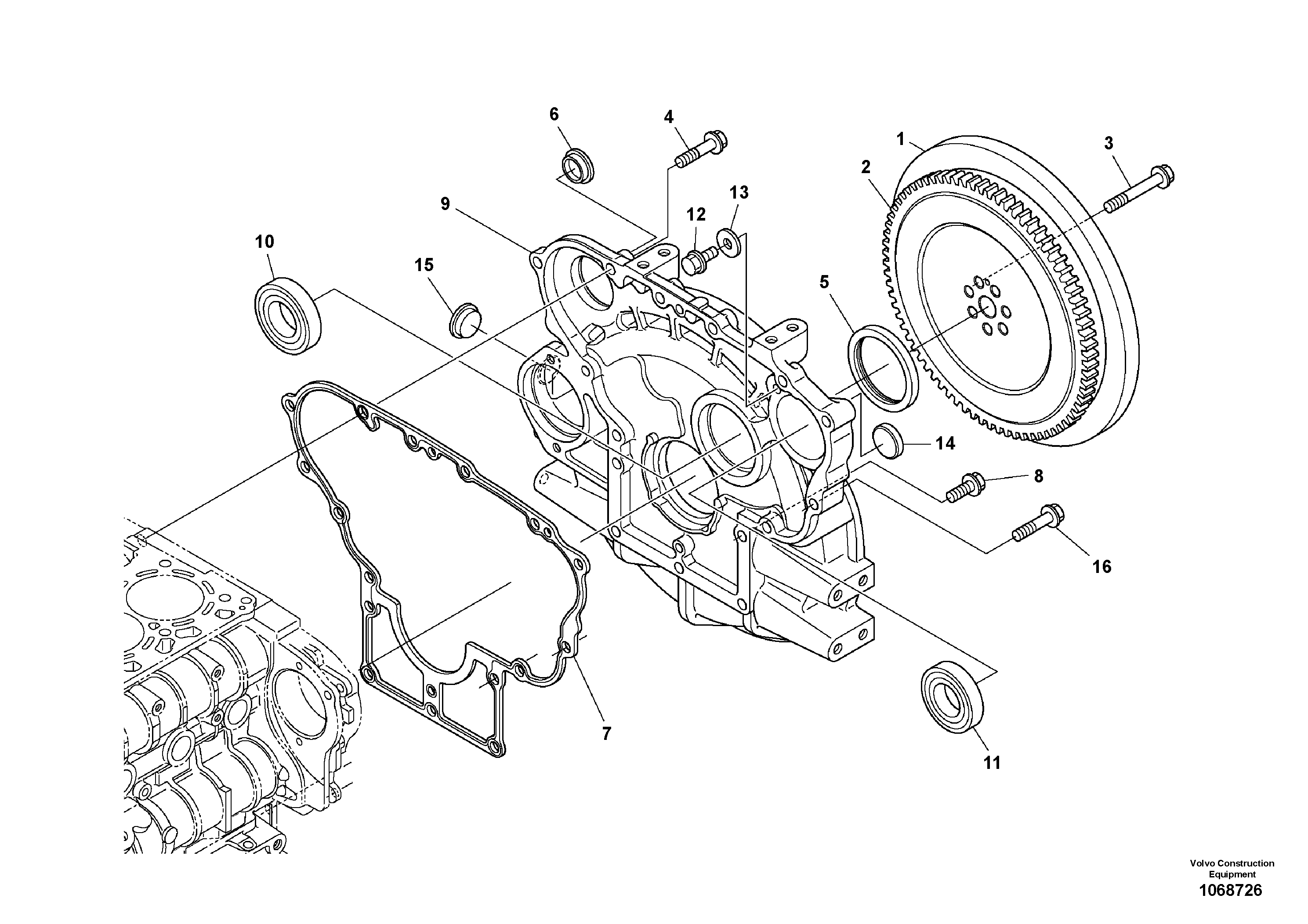 Fitting Lh VOE16678119 VOLVO
