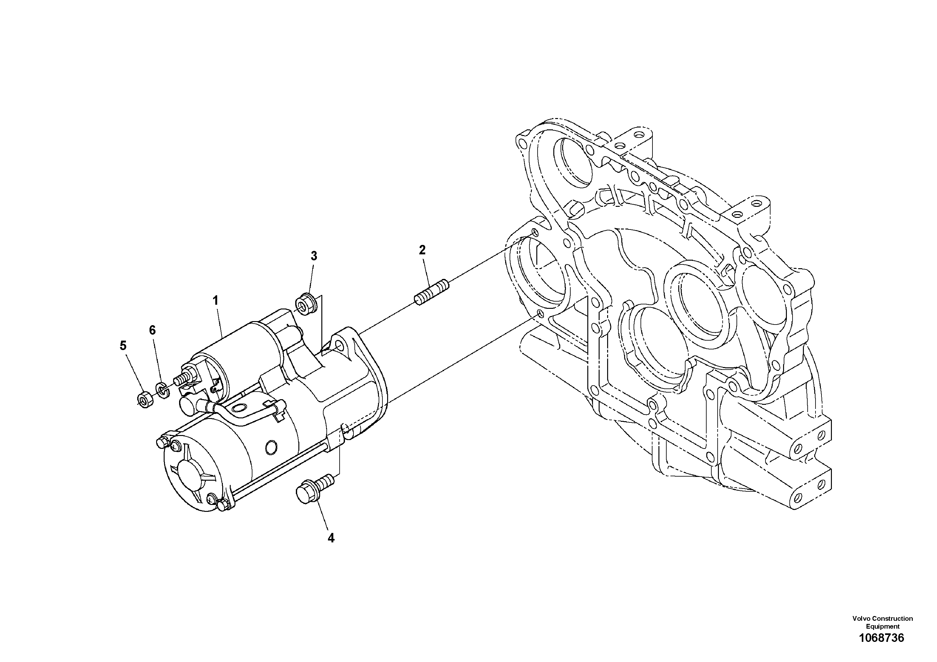 Drive shaft, front VOE16677792 VOLVO