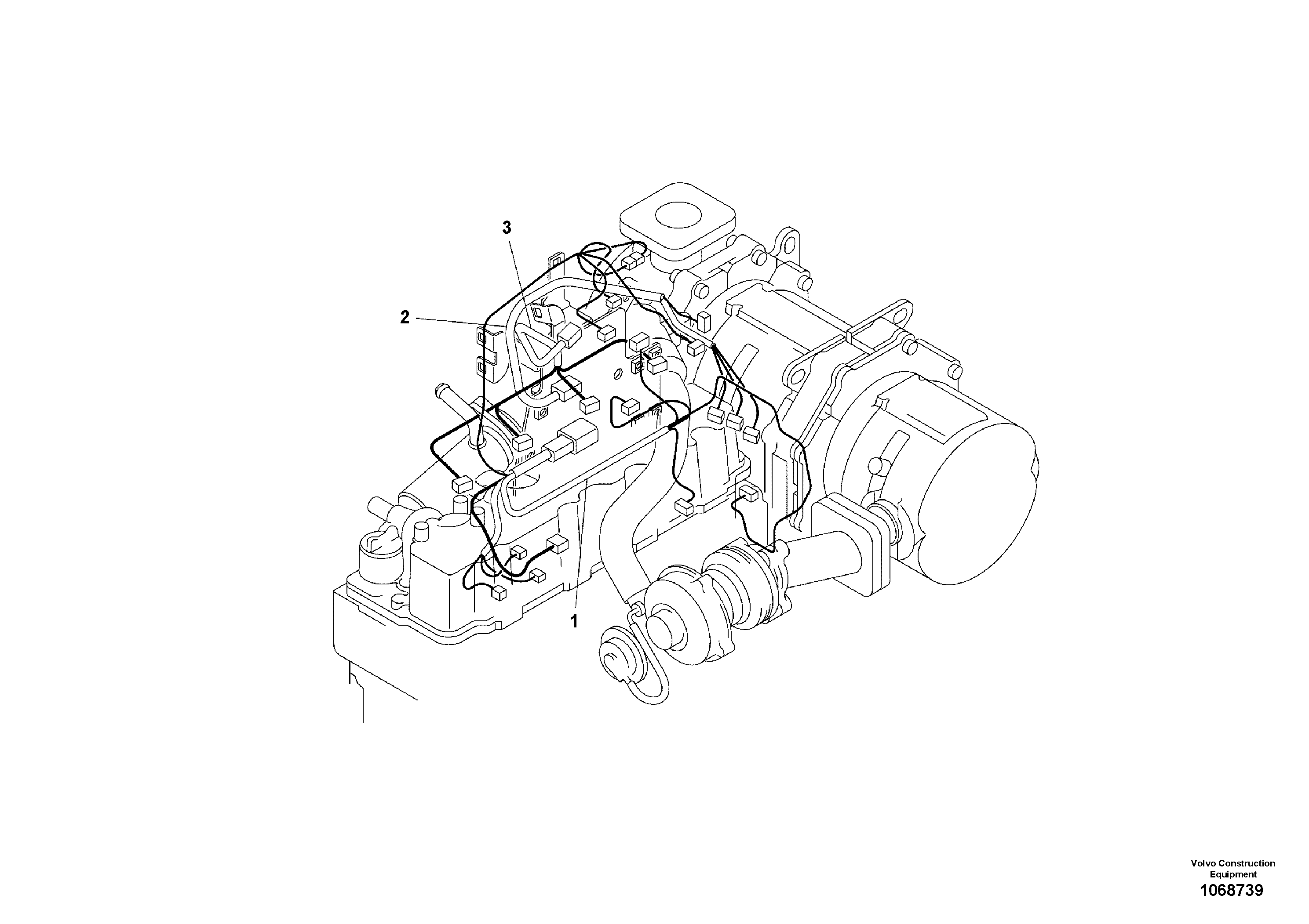 Support Leg VOE23472185 VOLVO