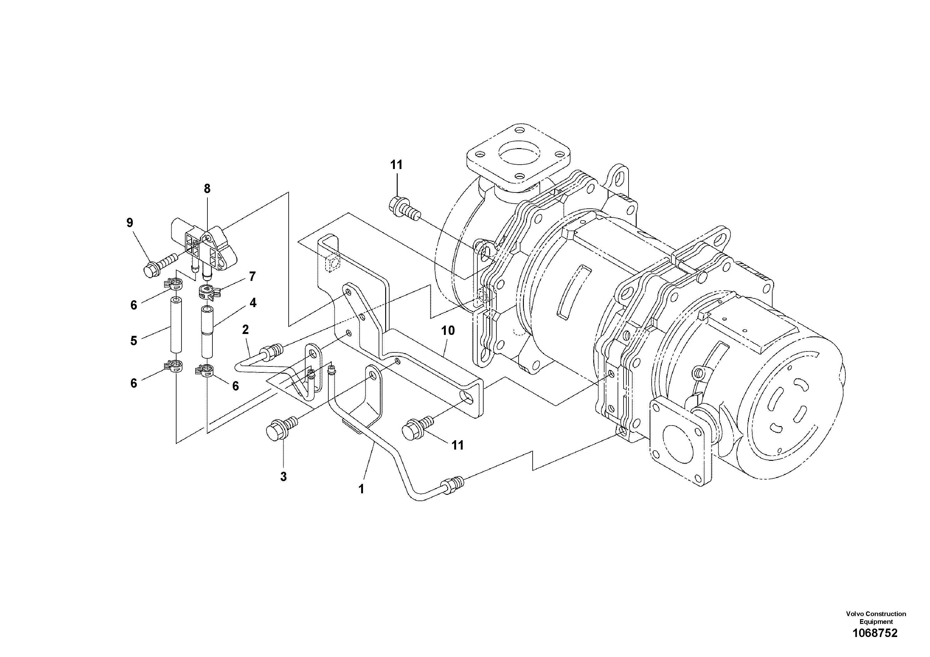 Fuel miser valve VOE16678512 VOLVO