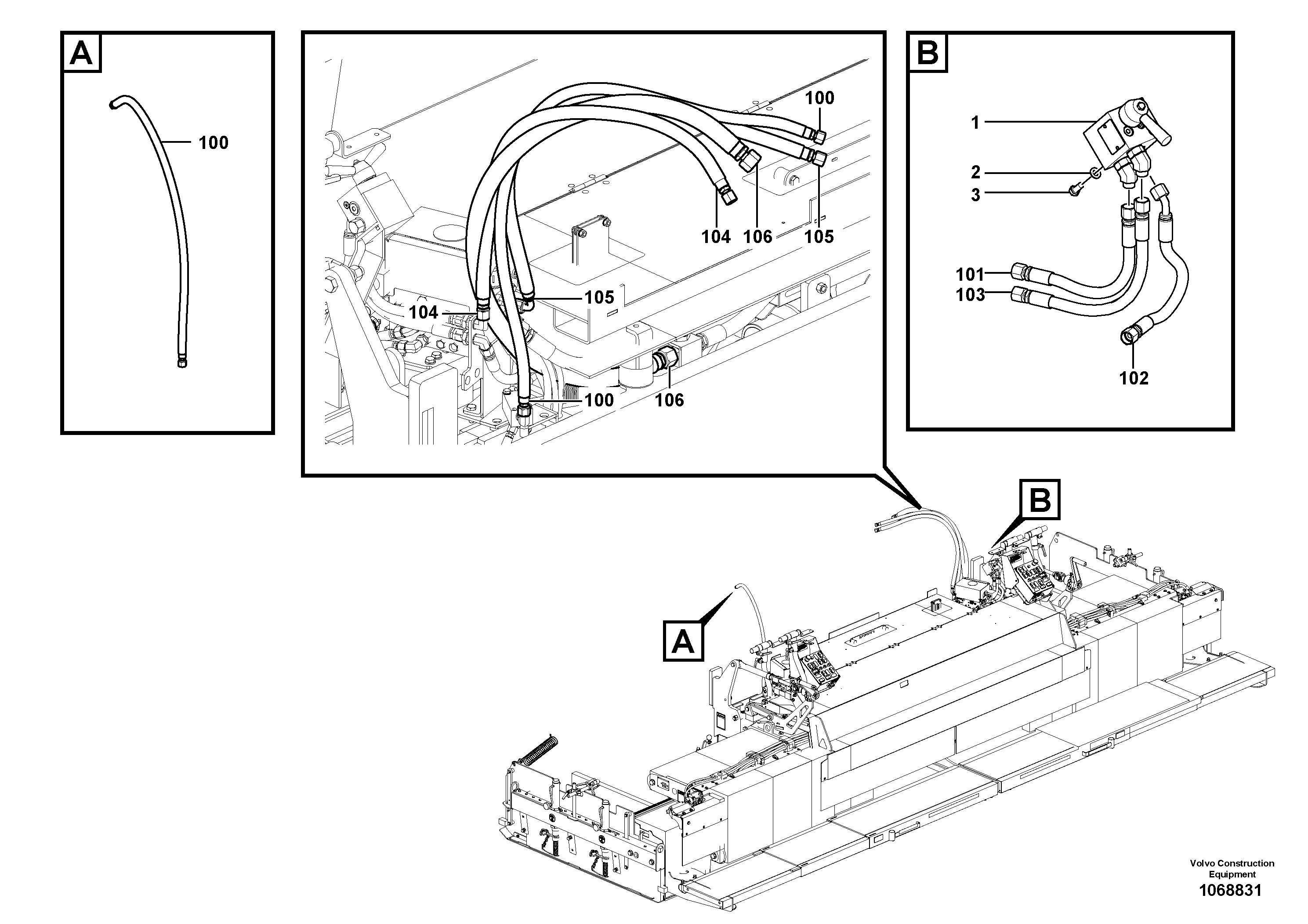 Timing gear casing VOE12763489 VOLVO