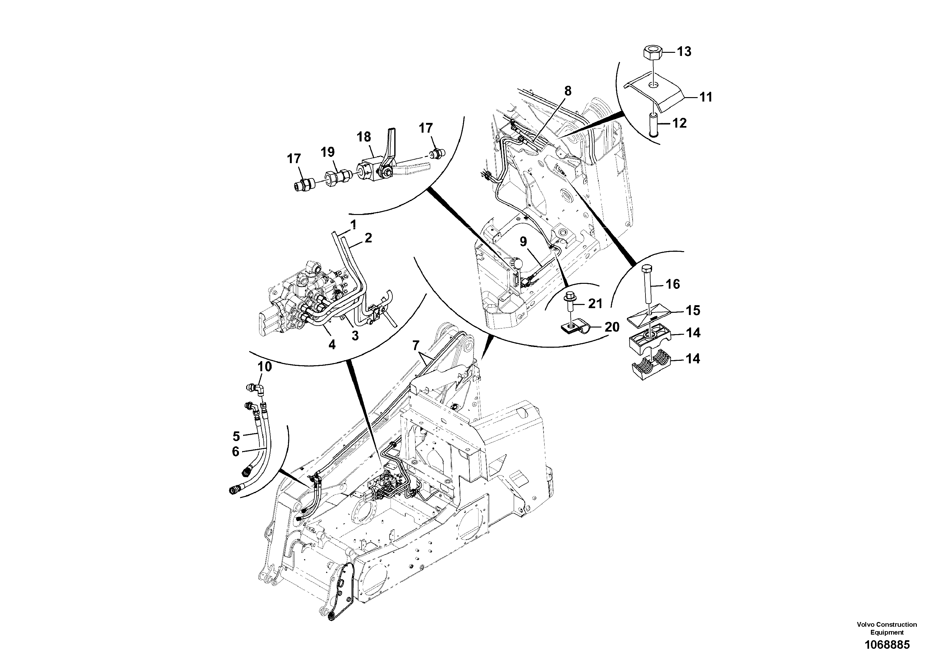 Fuel miser valve VOE17295872 VOLVO