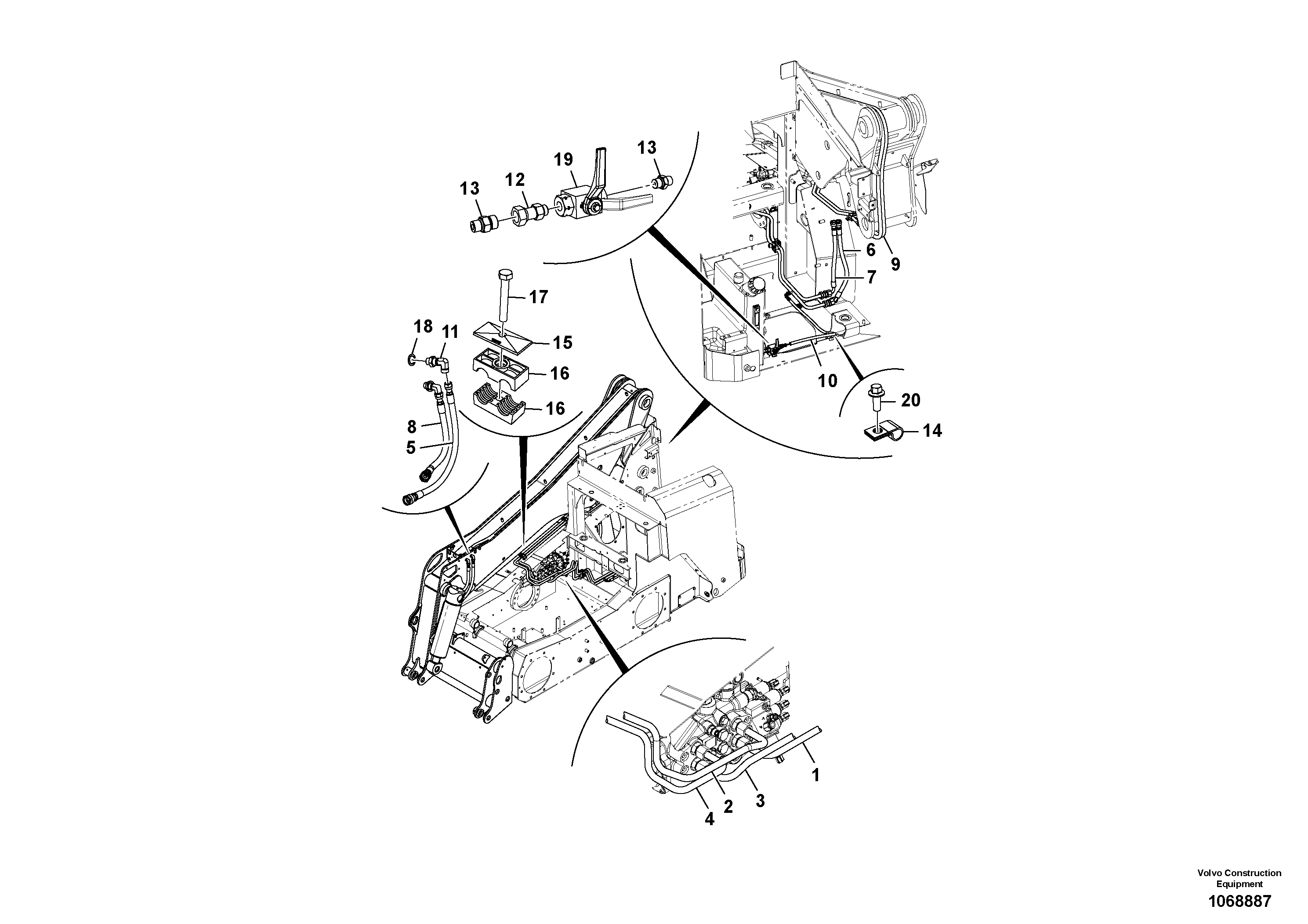Fuel miser valve VOE17296144 VOLVO