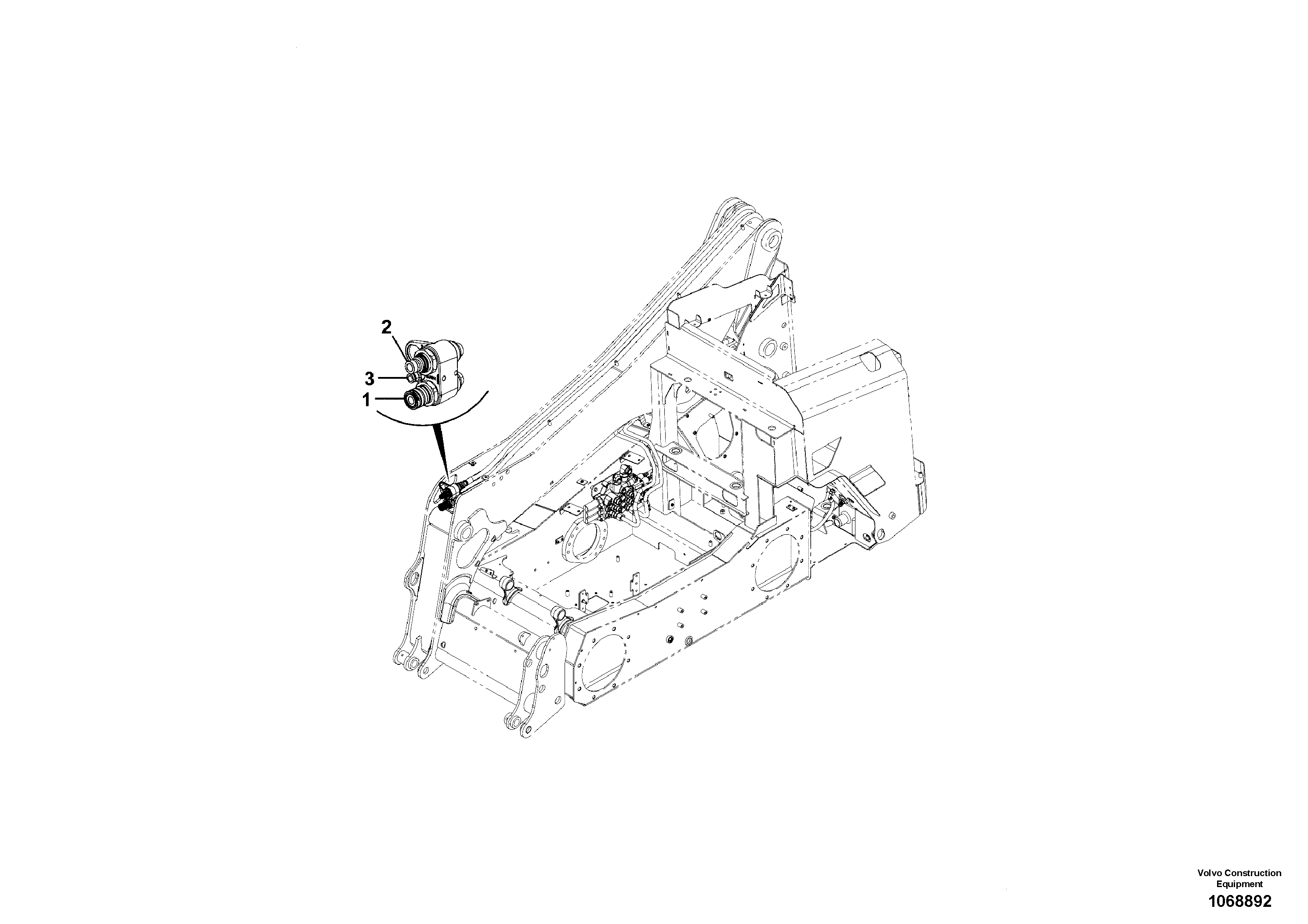 Hydraulic Valve VOE17301747 VOLVO