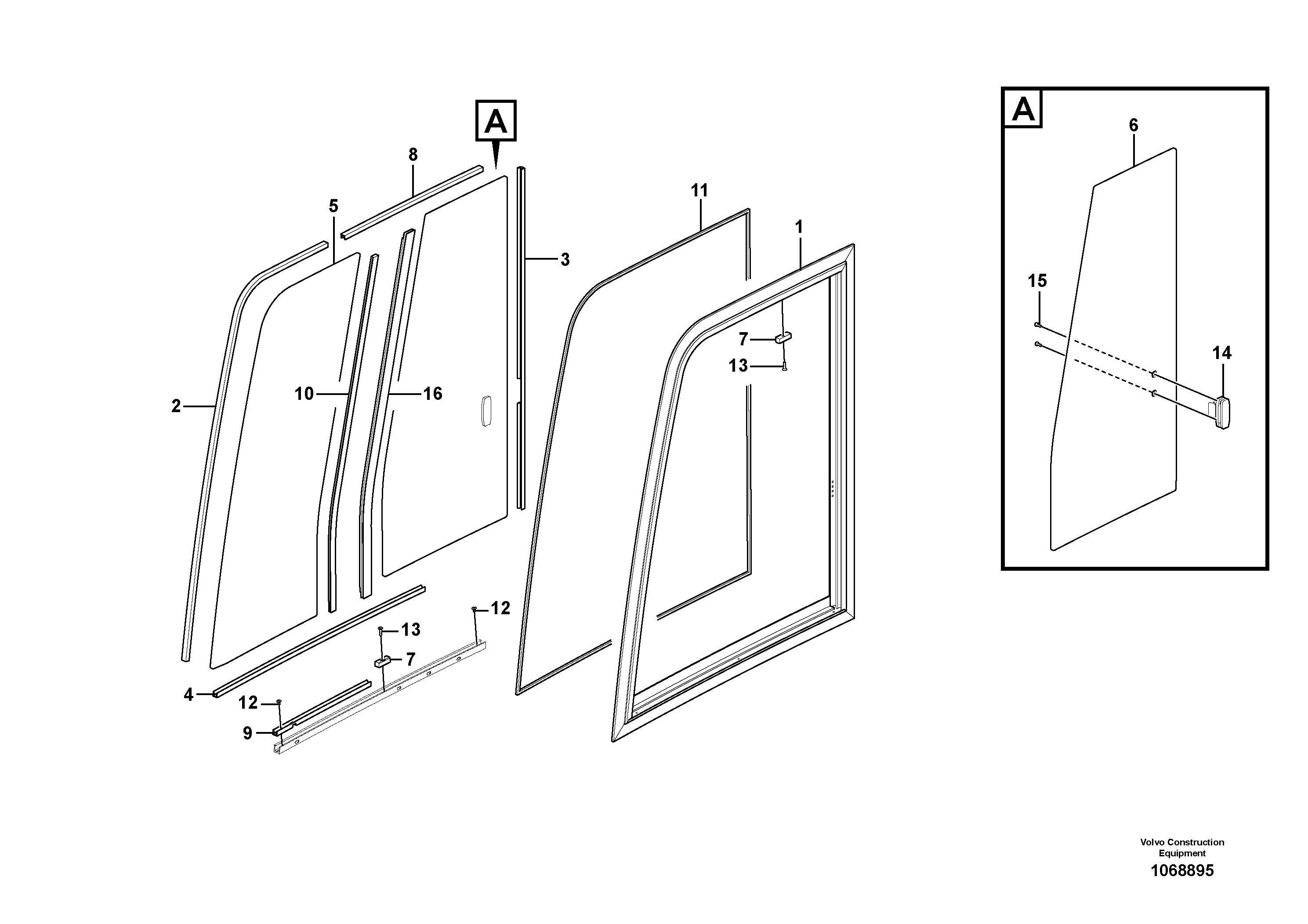 Frame RM/VOE14615686 VOLVO