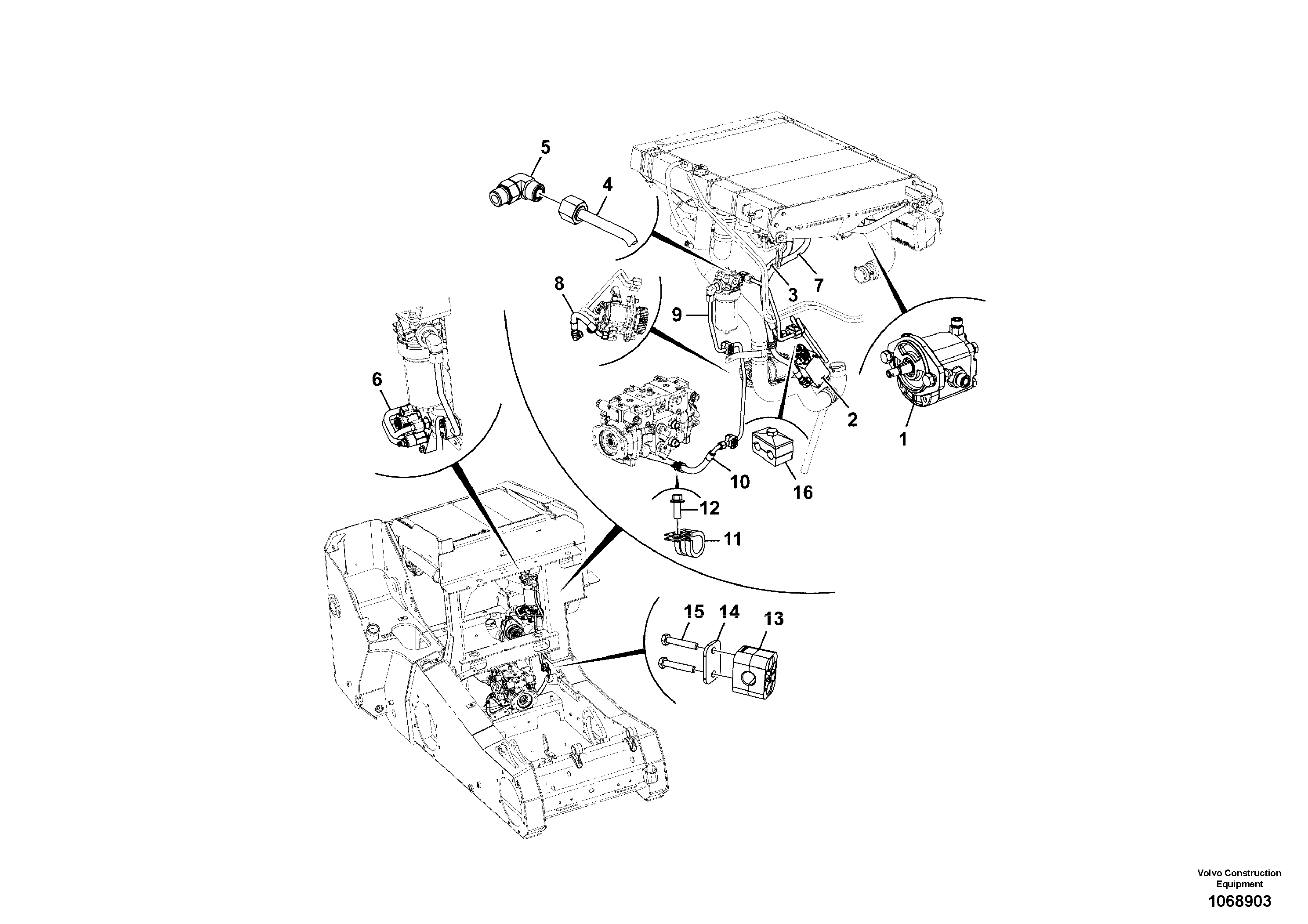 Fuel miser valve VOE17301403 VOLVO