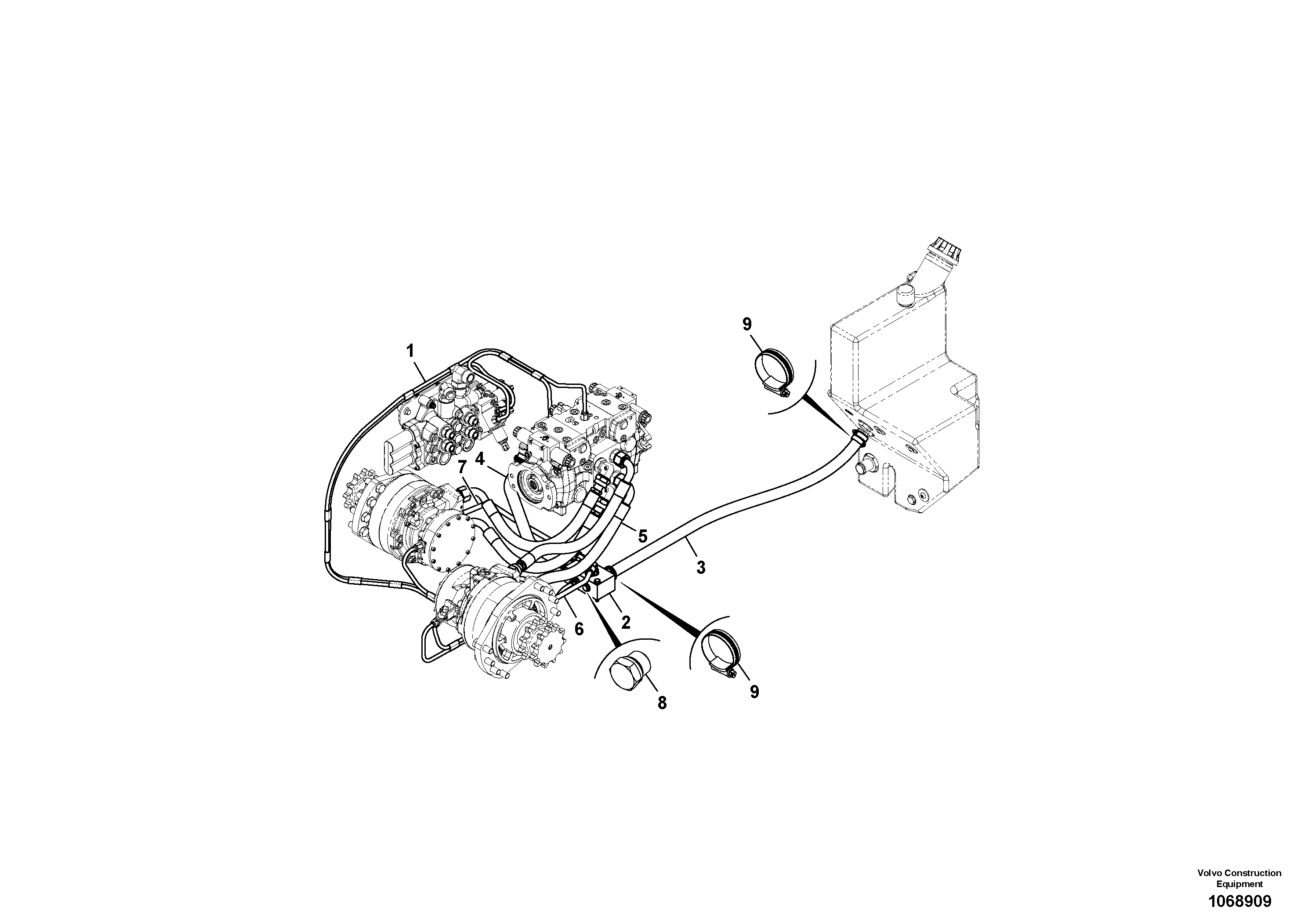 Fuel miser valve VOE17295648 VOLVO
