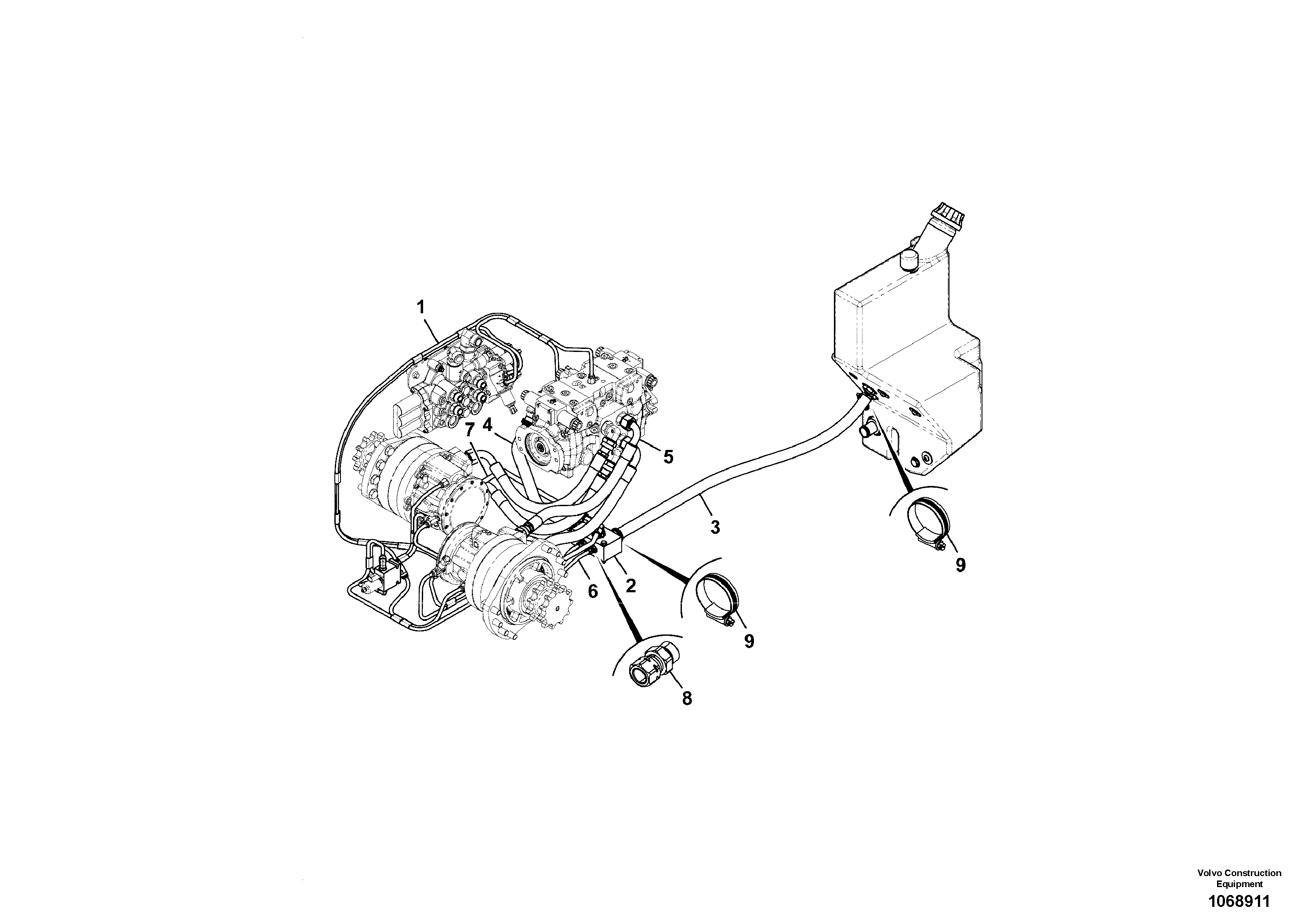 Fuel miser valve VOE17292571 VOLVO