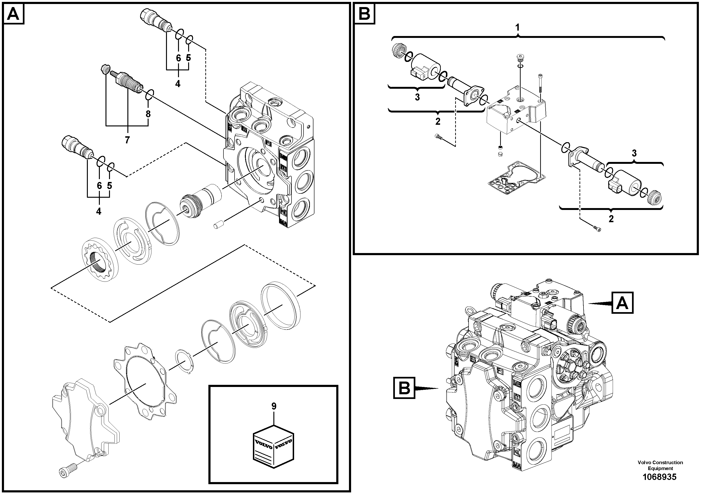 Hose support VOE17259933 VOLVO