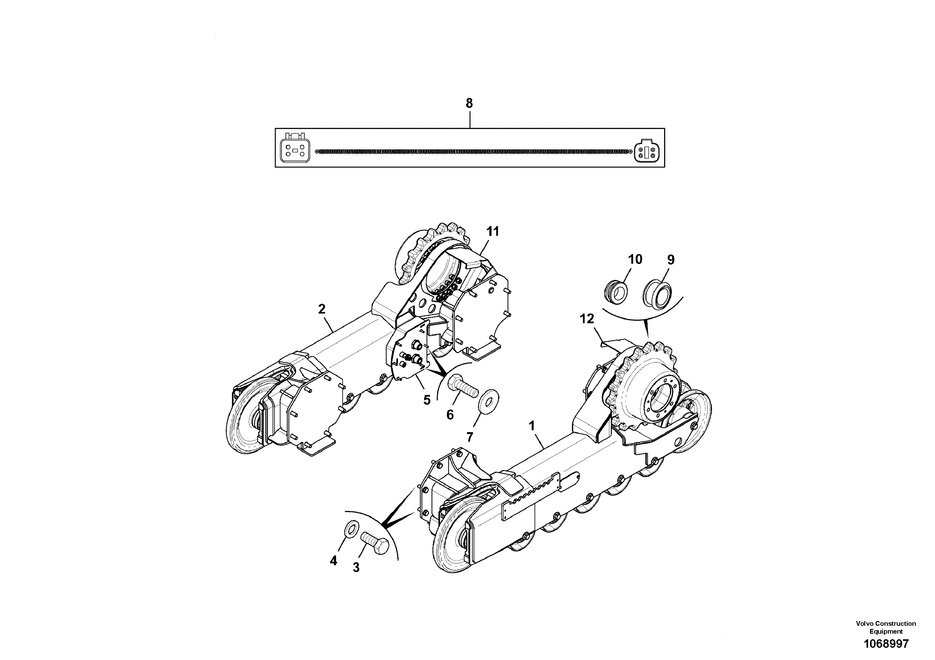 Screw VOE17298768 VOLVO