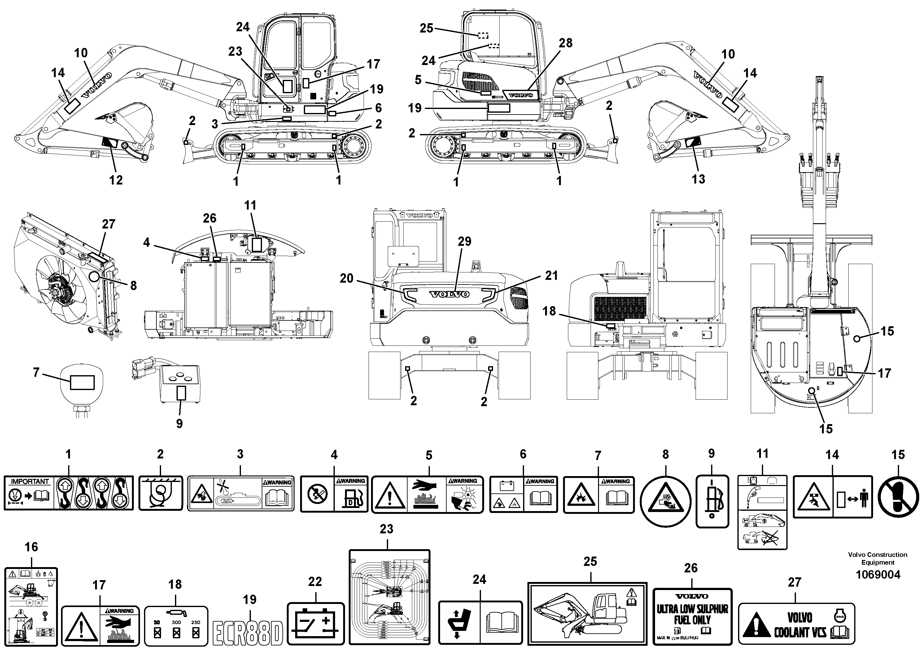 Cylinder Block VOE14645952 VOLVO
