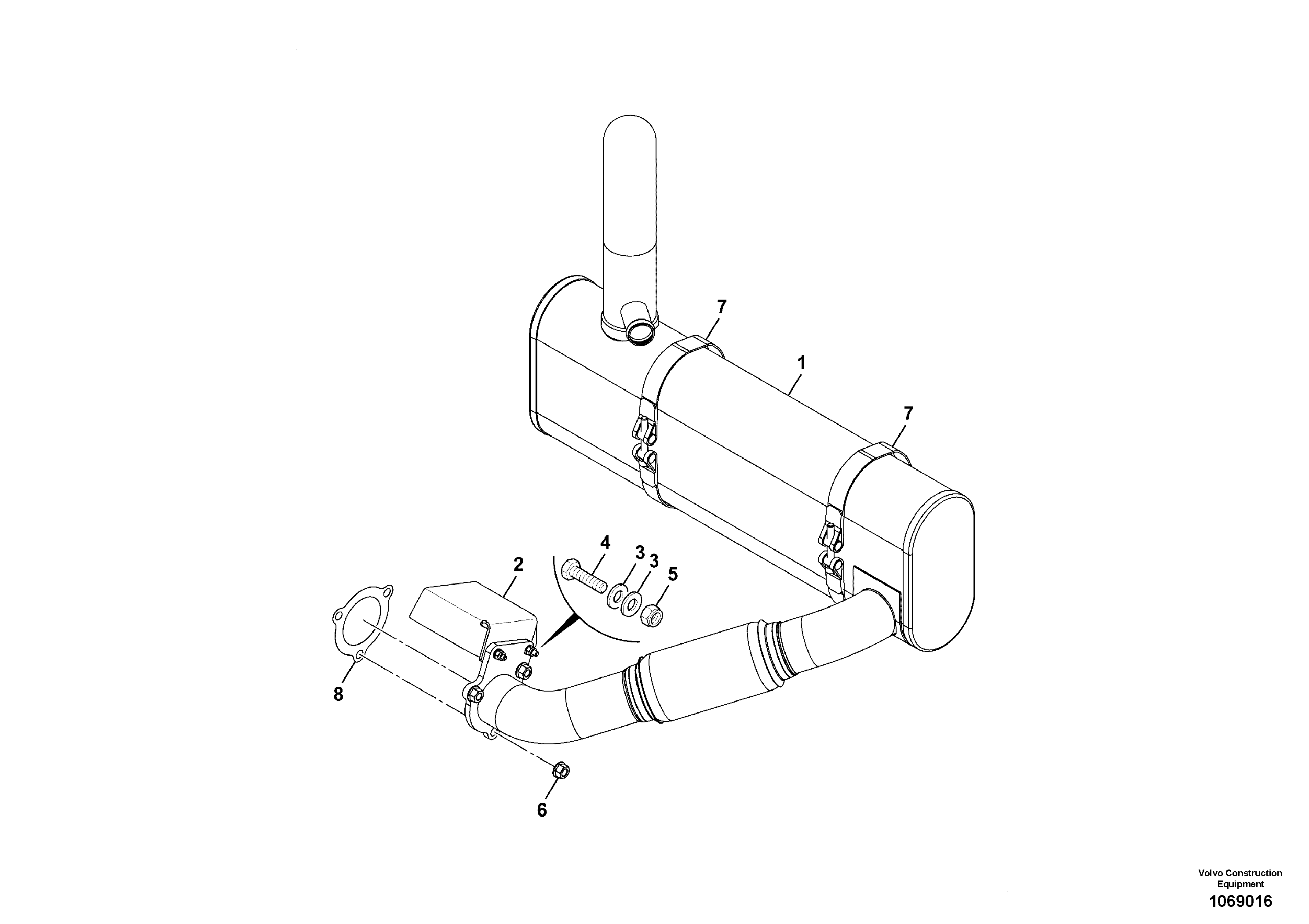 Washer VOE20511758 VOLVO