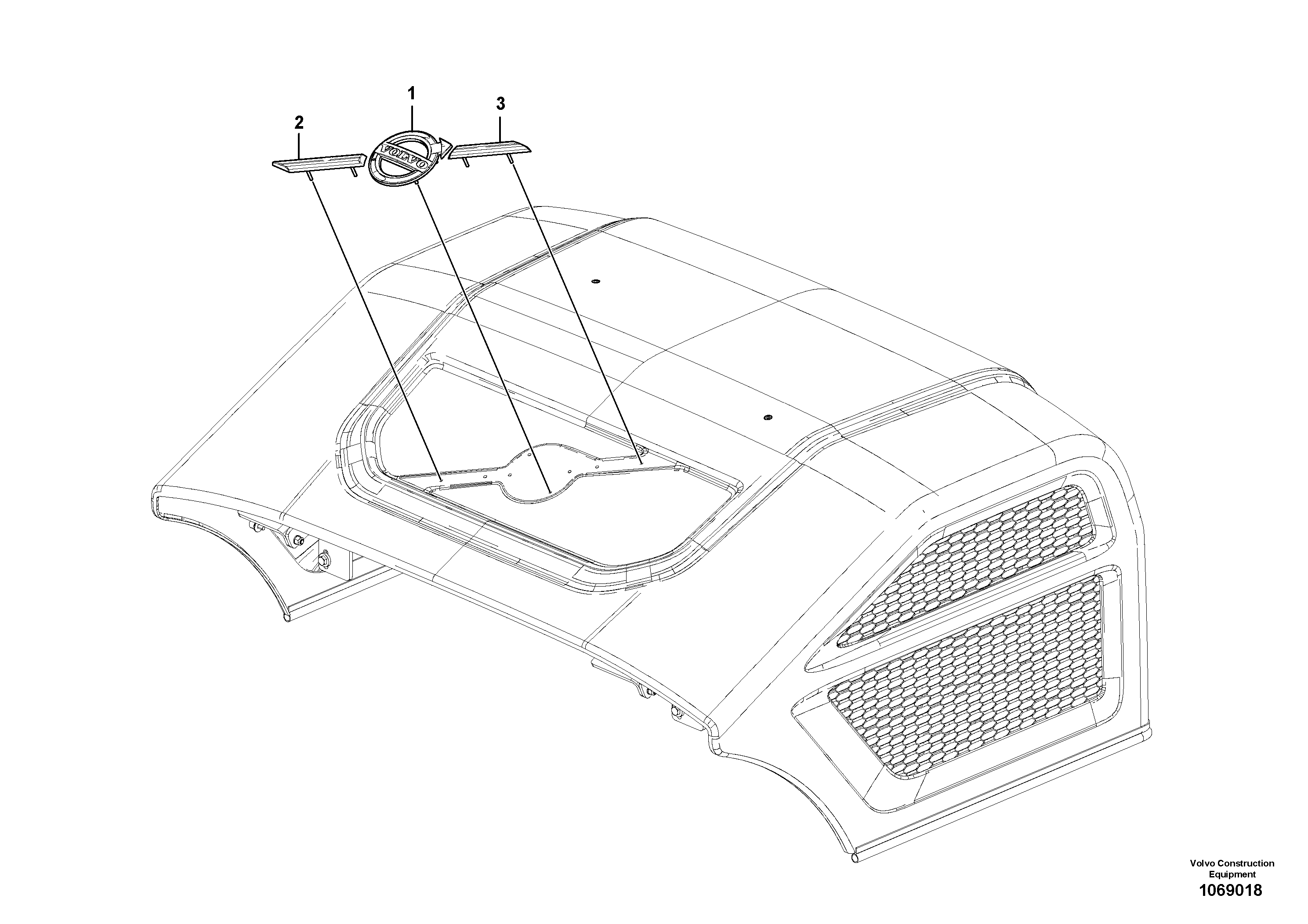 Fan VOE12777858 VOLVO