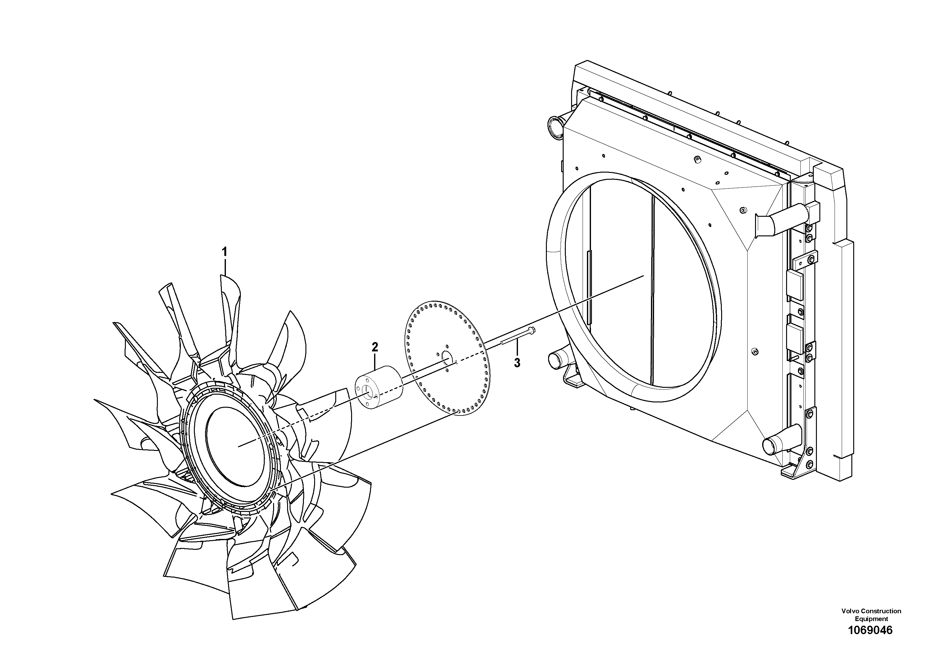 Extension pipe VOE14633422 VOLVO