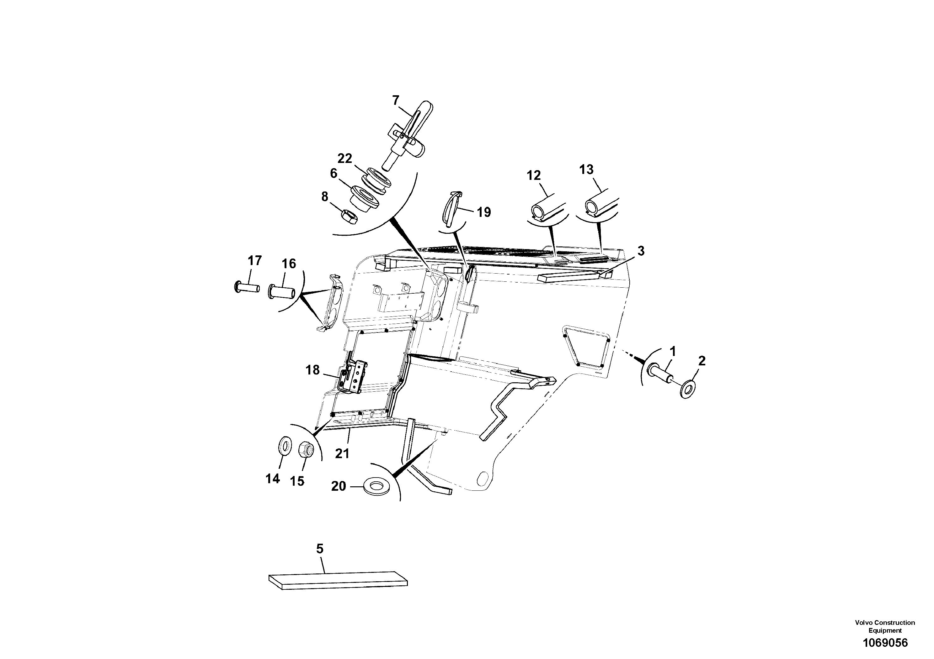 Return filter VOE17287178 VOLVO