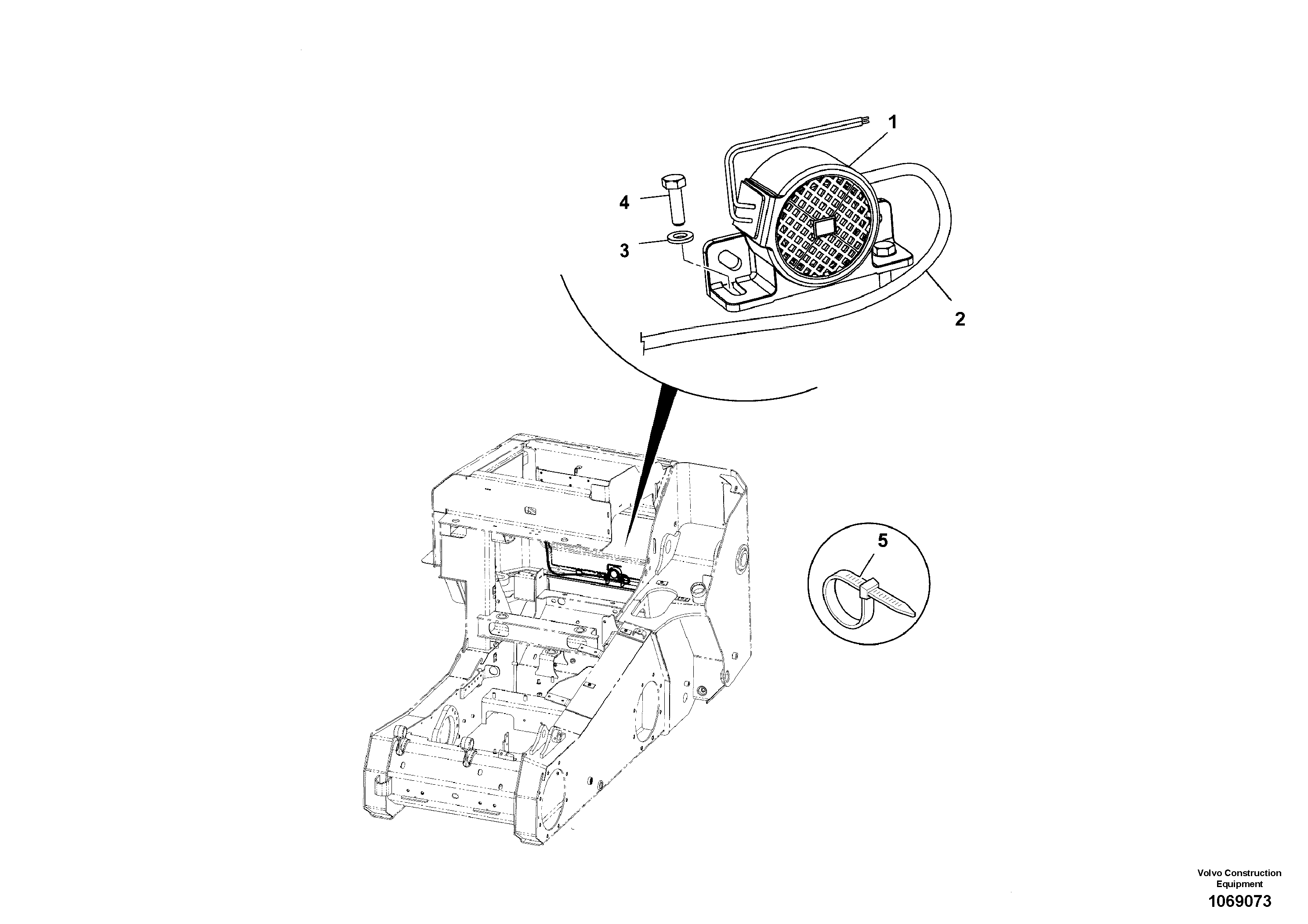 Relay, loud tone horn VOE17286513 VOLVO