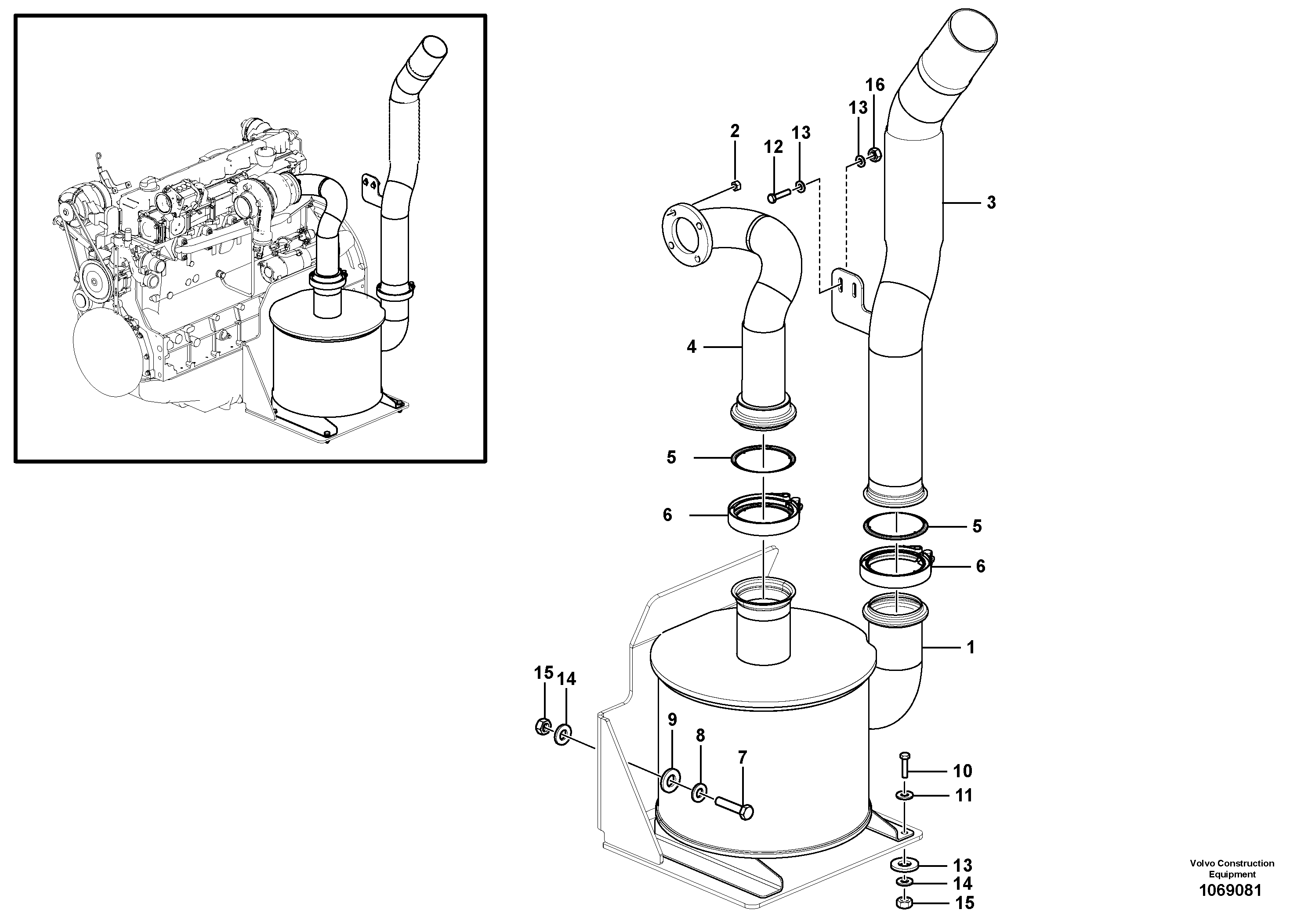 Axle Casing VOE12791393 VOLVO