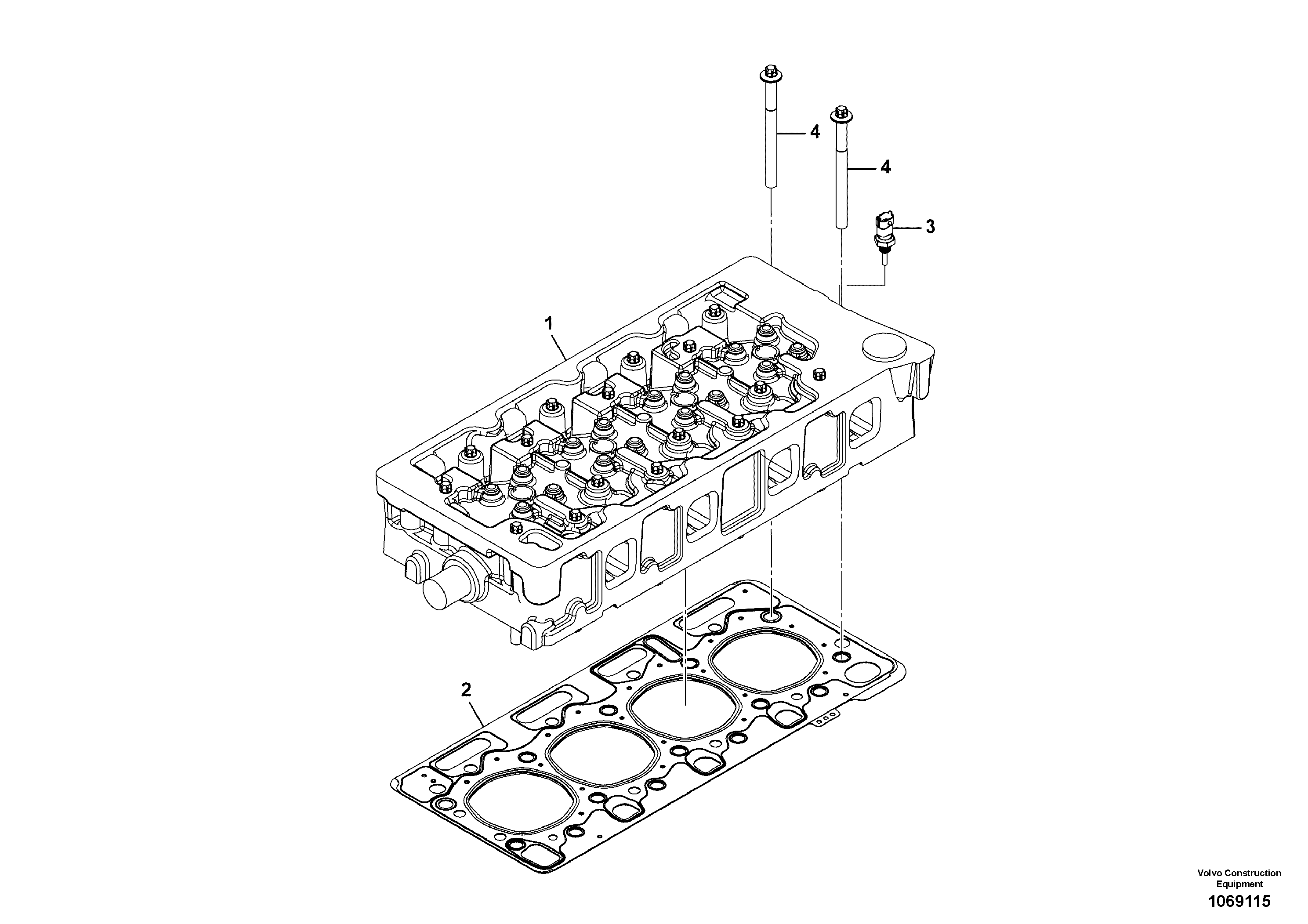 Cprsr Bracket VOE17446814 VOLVO