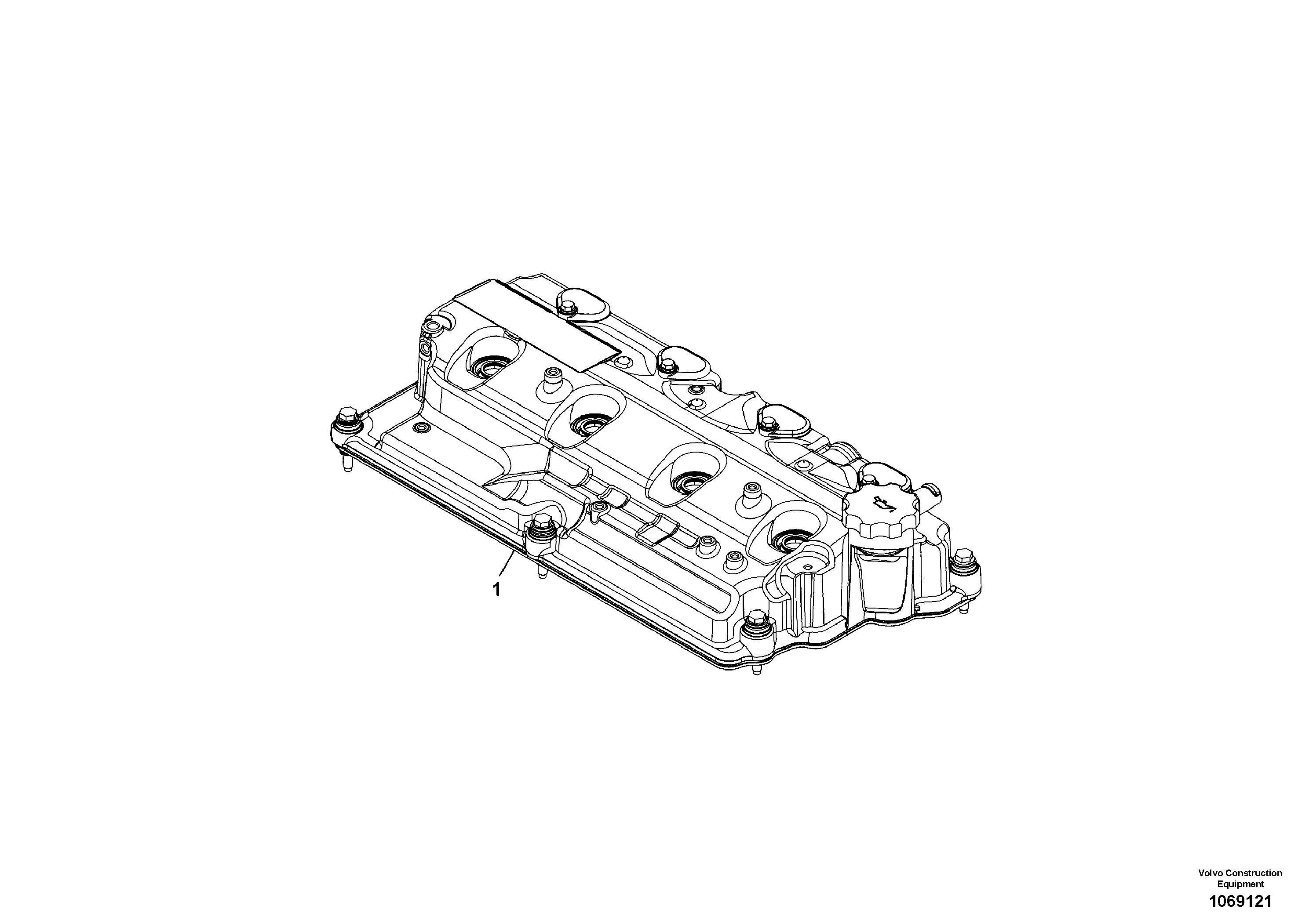 Маслоотражающее кольцо VOE17293733 VOLVO