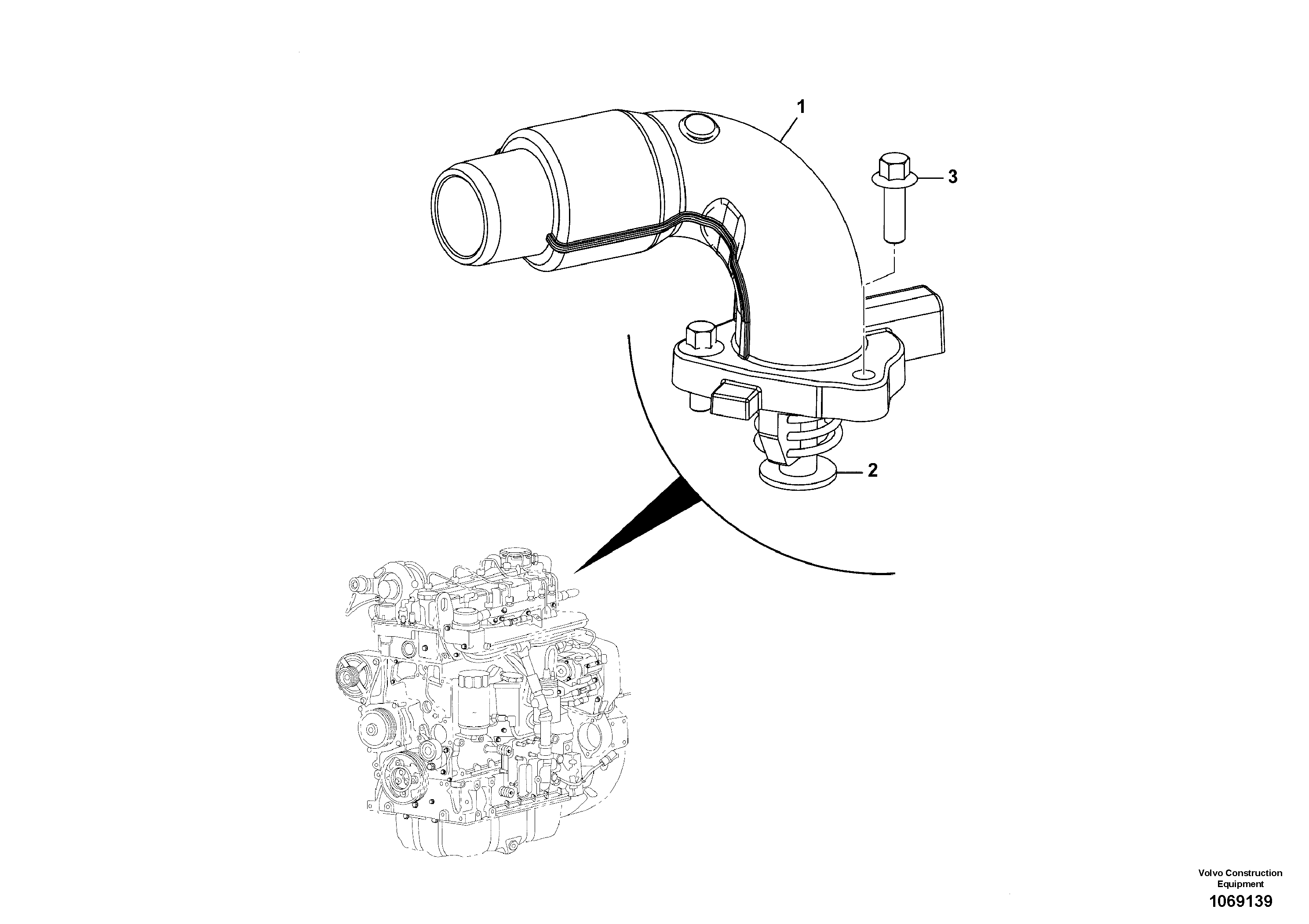 Link Bearing Kit VOE17286528 VOLVO