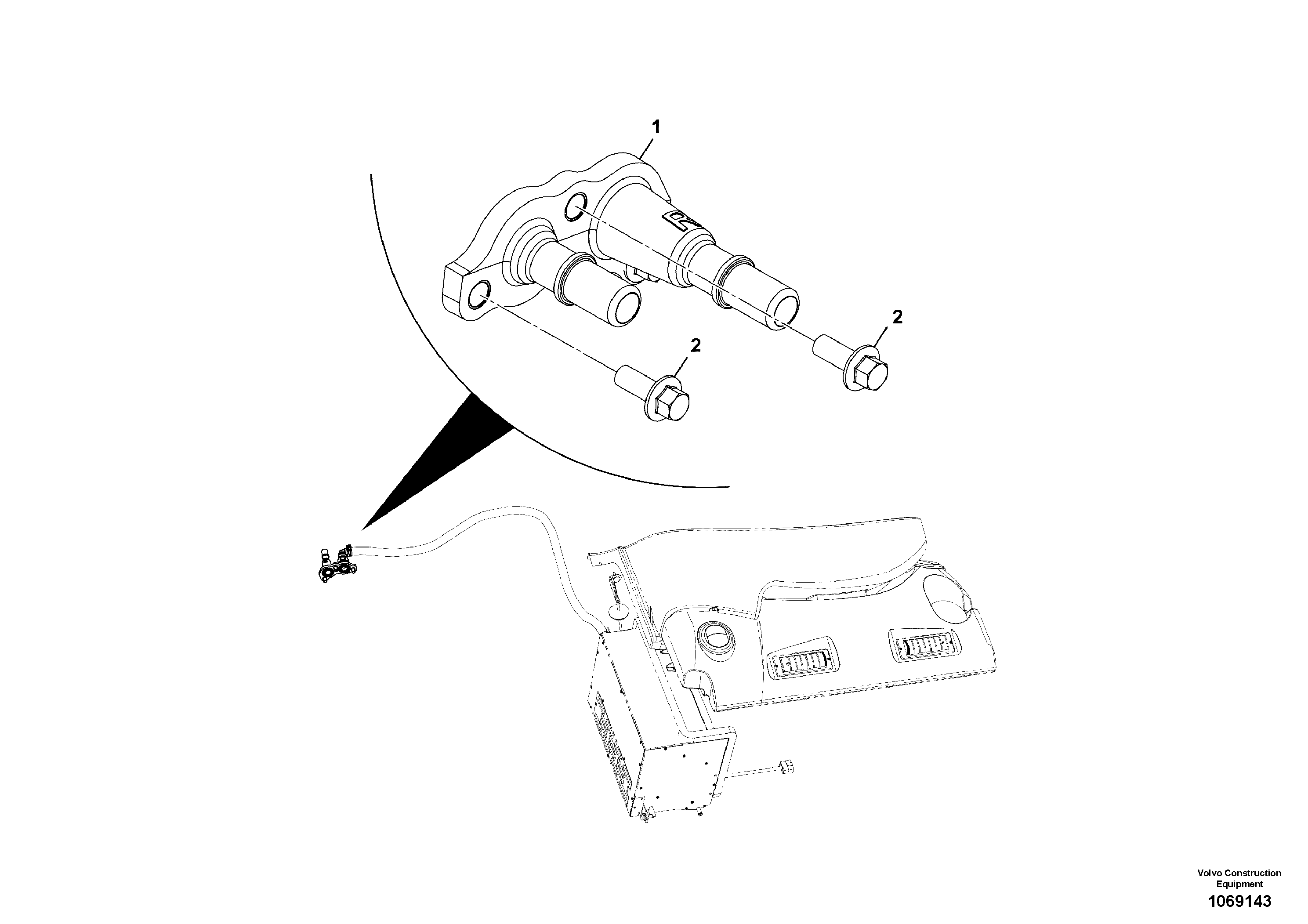 Bushing Section VOE17292728 VOLVO