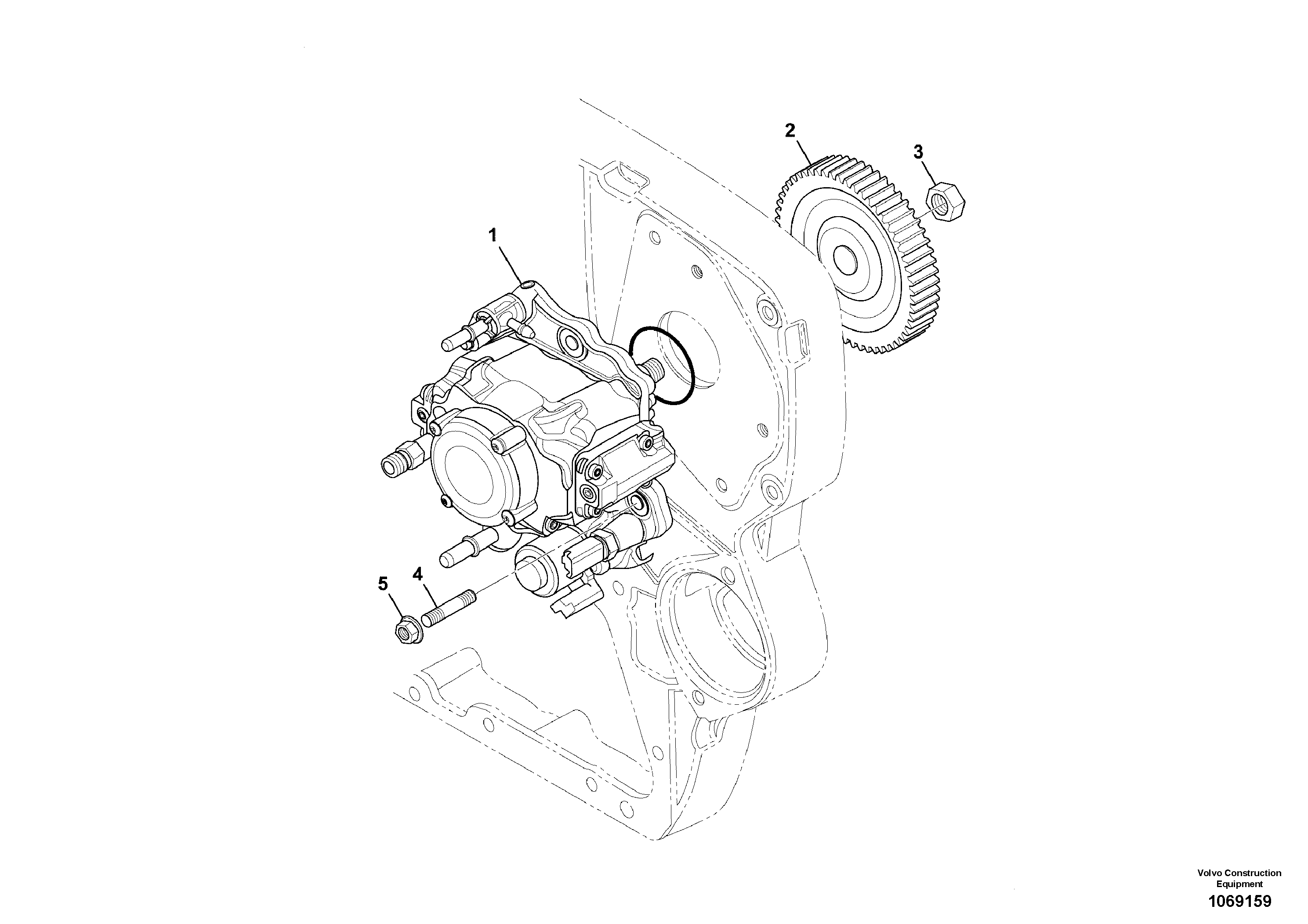 Скользящий зуб VOE17293117 VOLVO