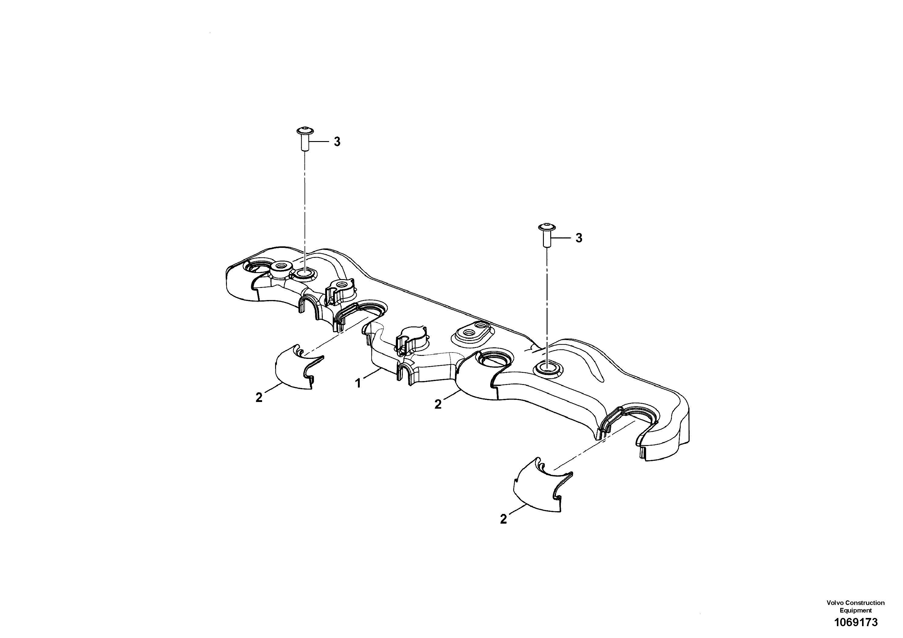 Маслоотражающее кольцо VOE17294599 VOLVO