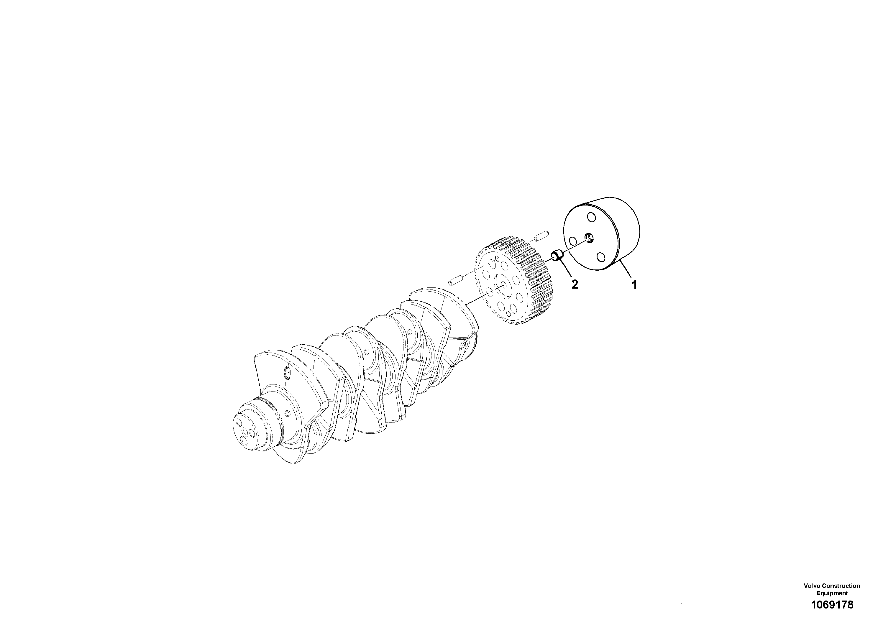 Nose Part VOE17292807 VOLVO