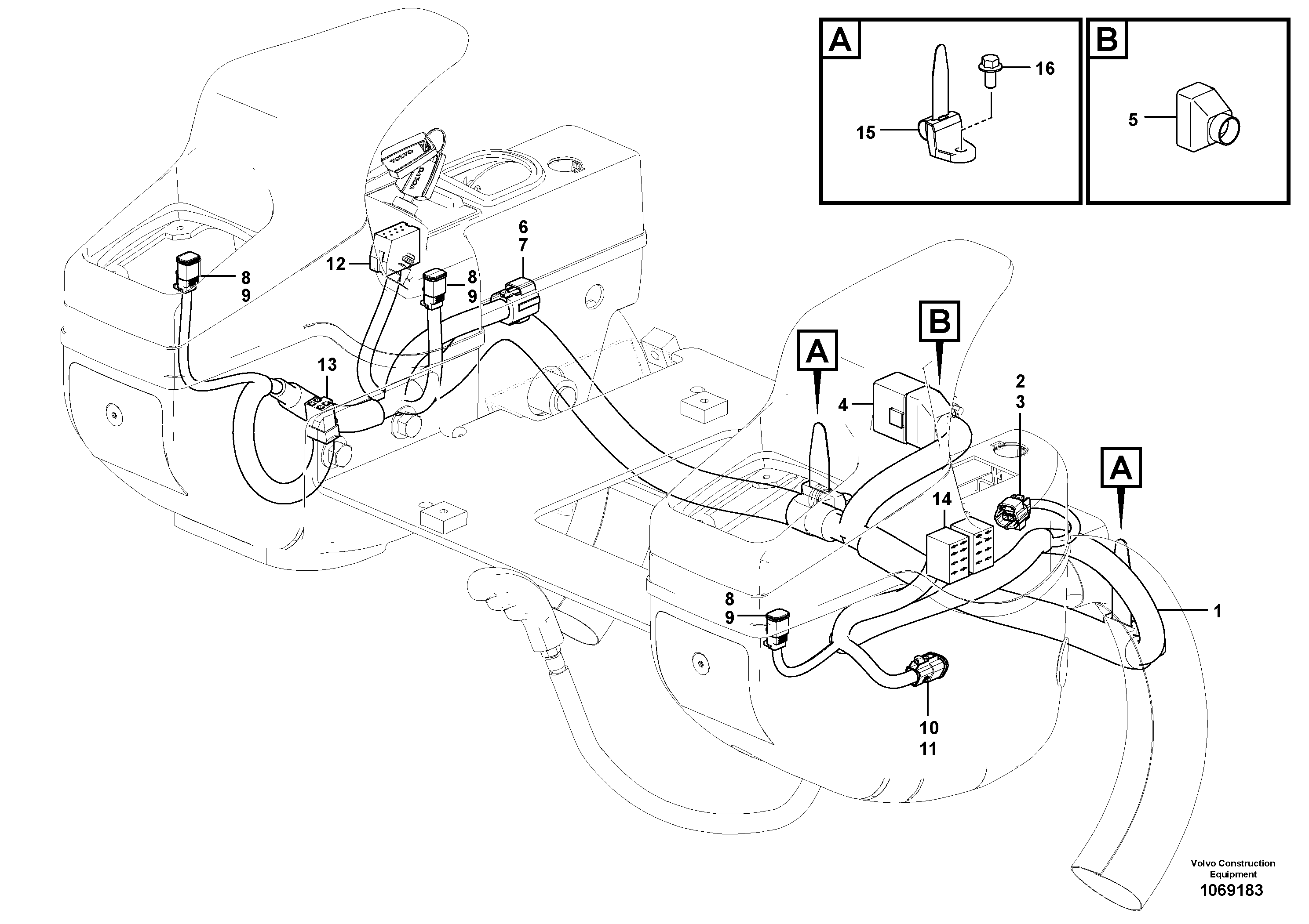 Support Leg VOE14690618 VOLVO