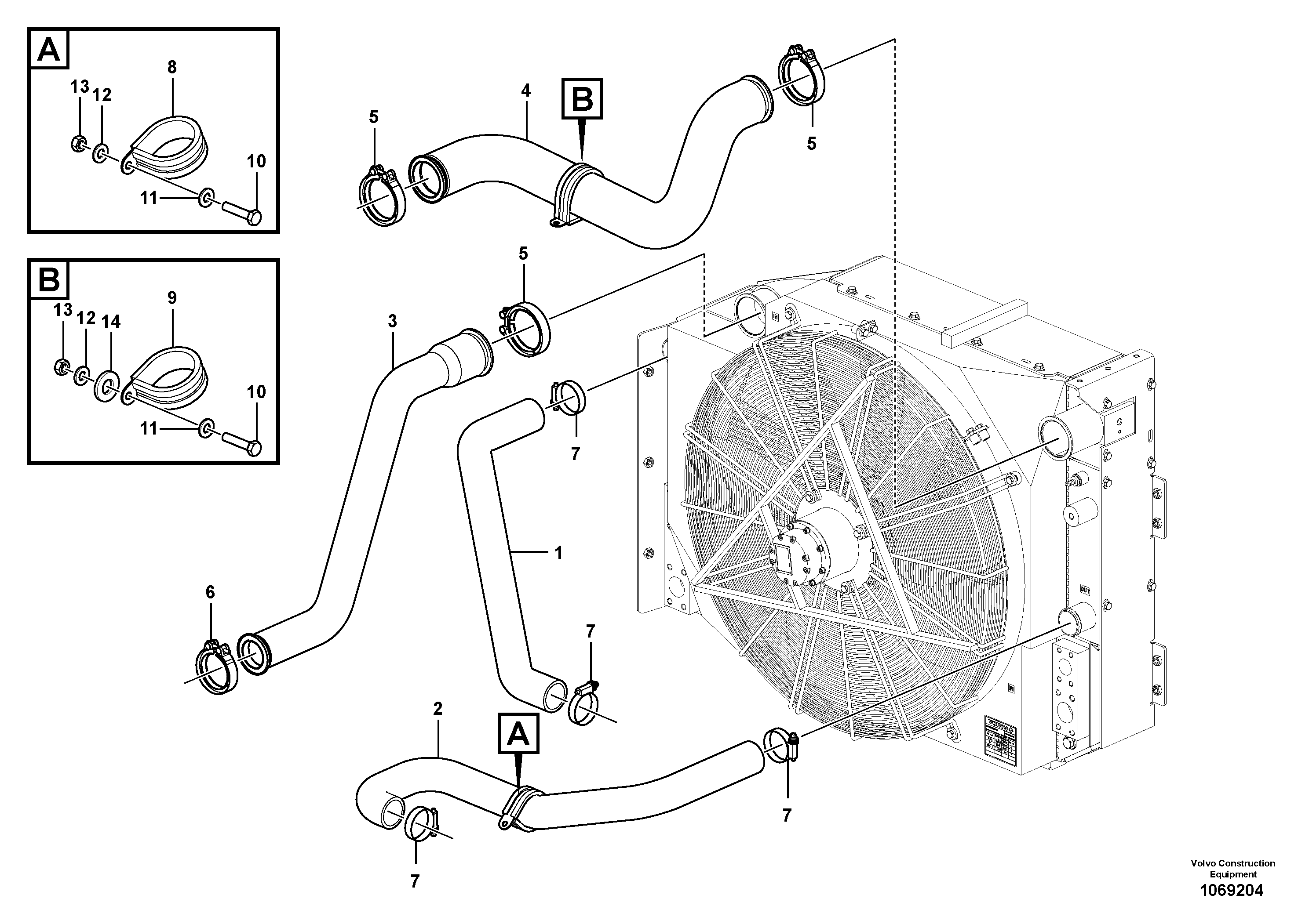 Spltr Housing RM80906050 VOLVO
