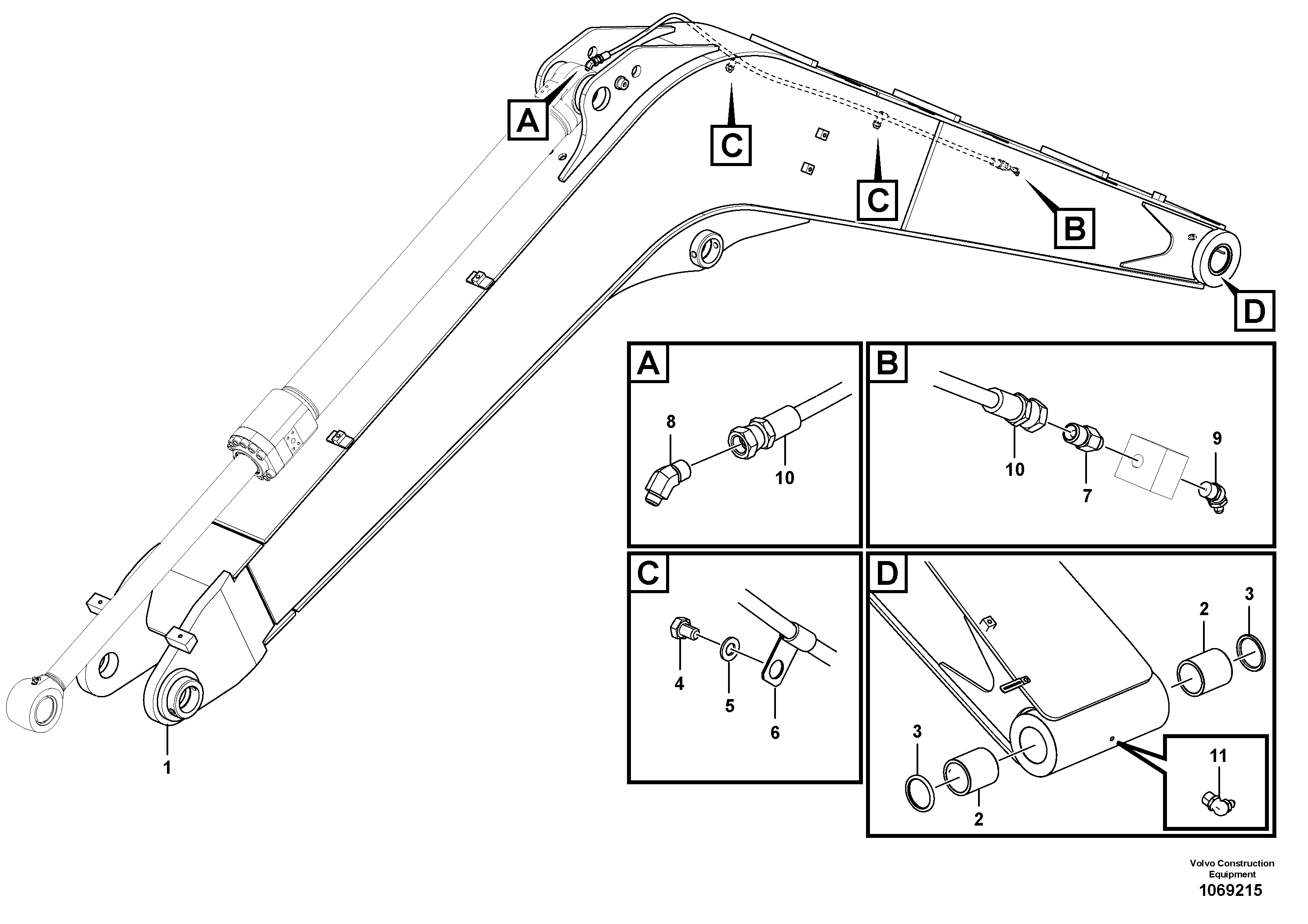 Charge Regulator VOE14660064 VOLVO