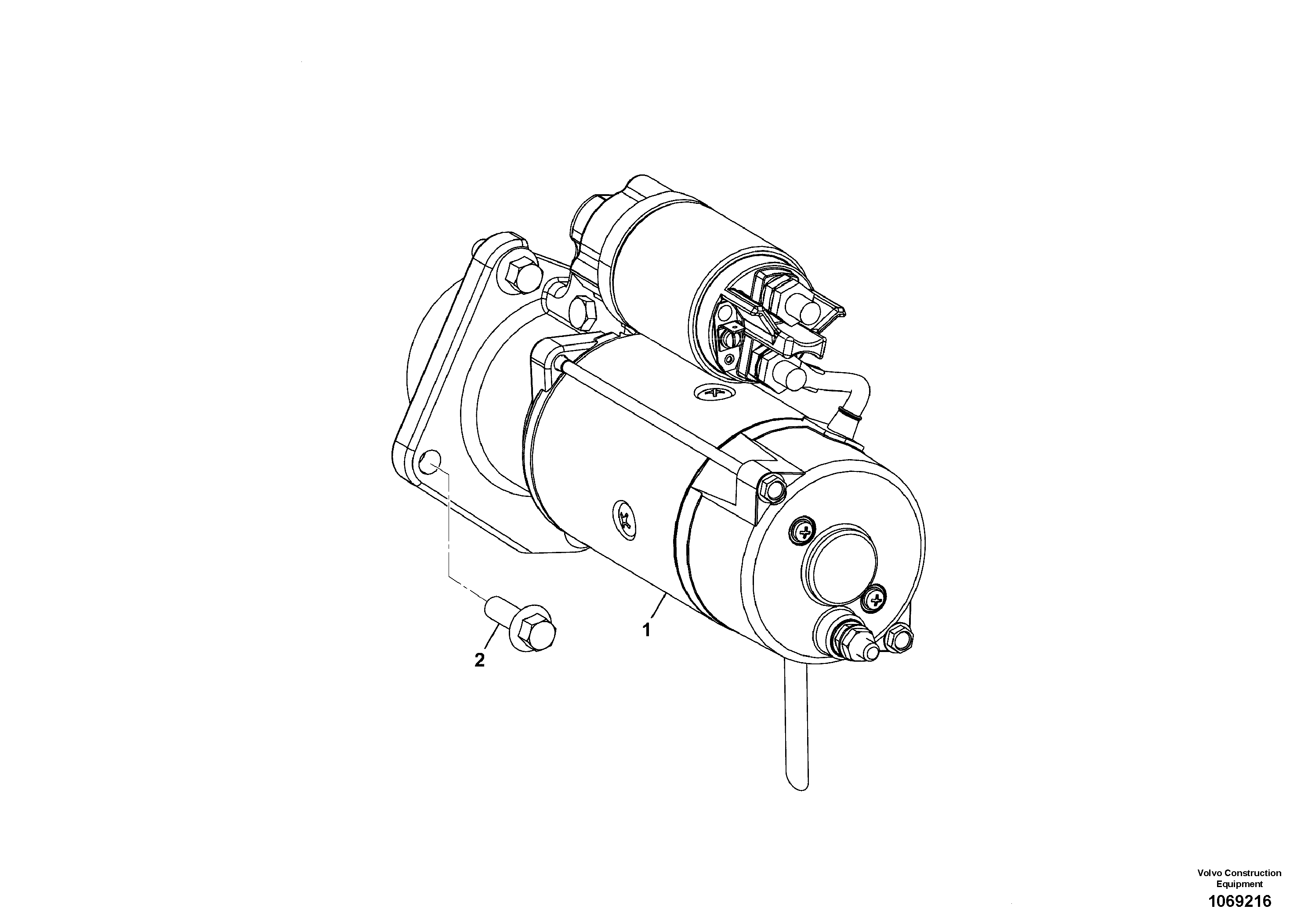 Hose for cooling a. VOE17286507 VOLVO