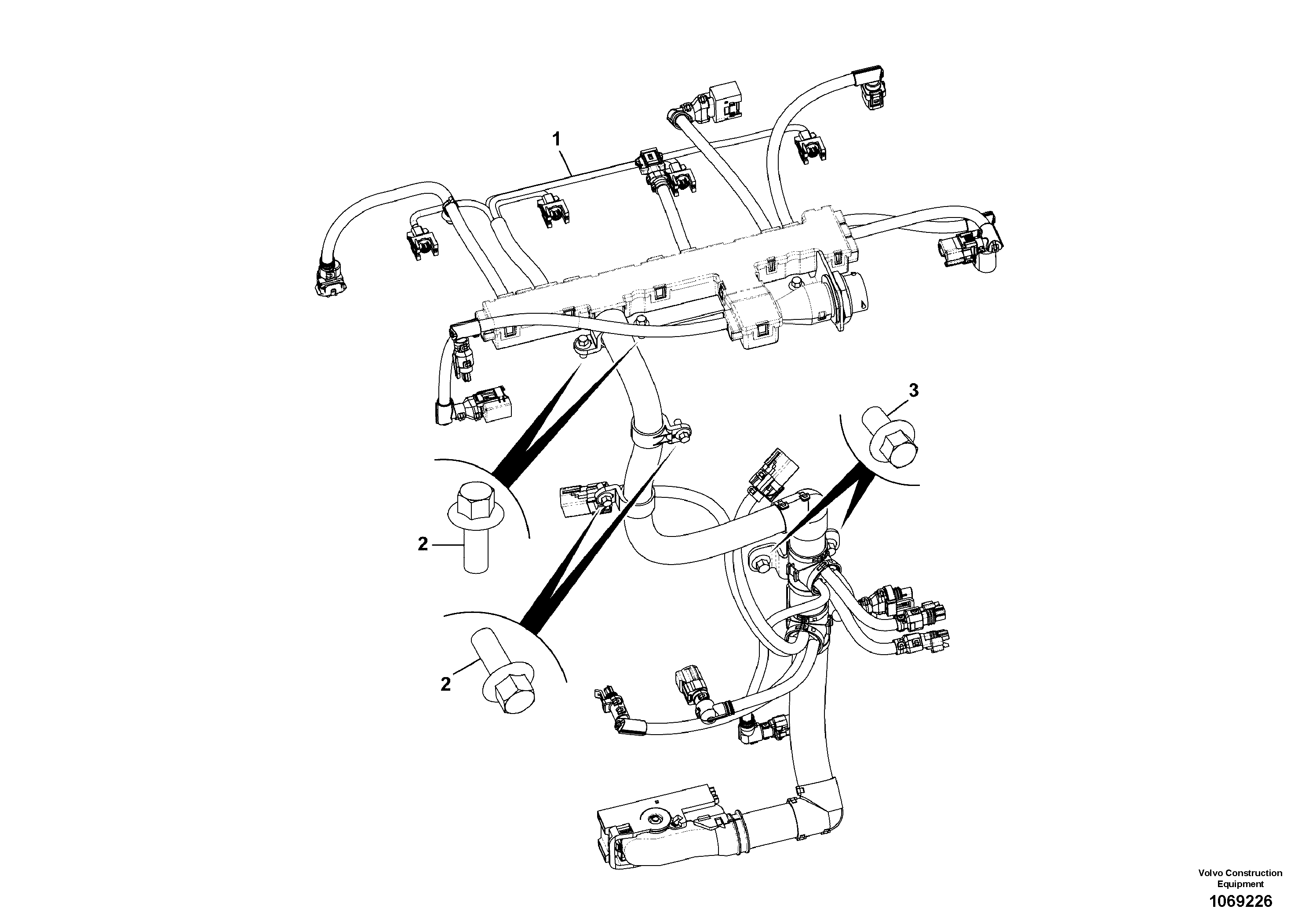 Support Leg VOE17404420 VOLVO