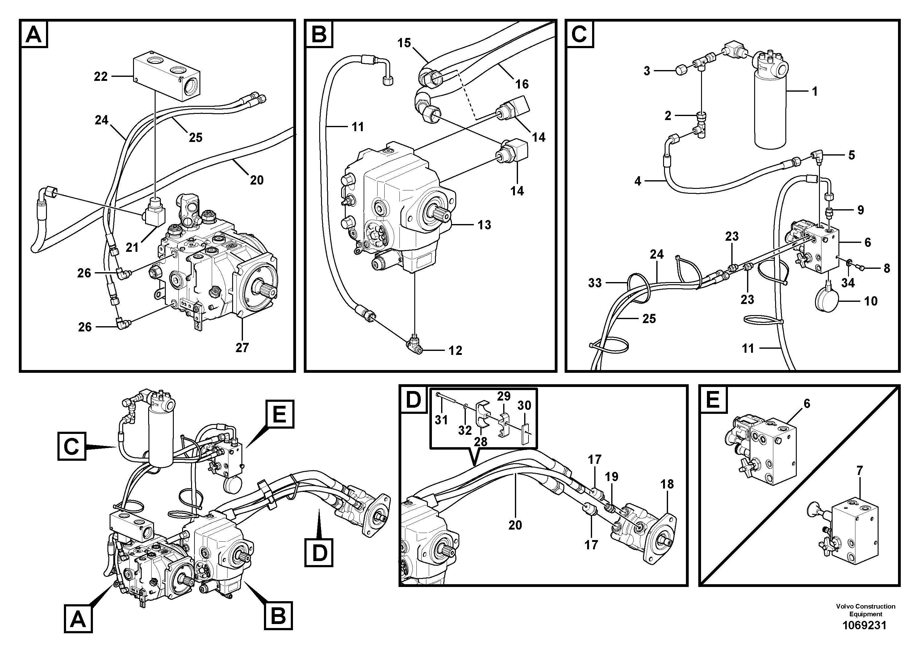 Timing gear casing VOE12760739 VOLVO
