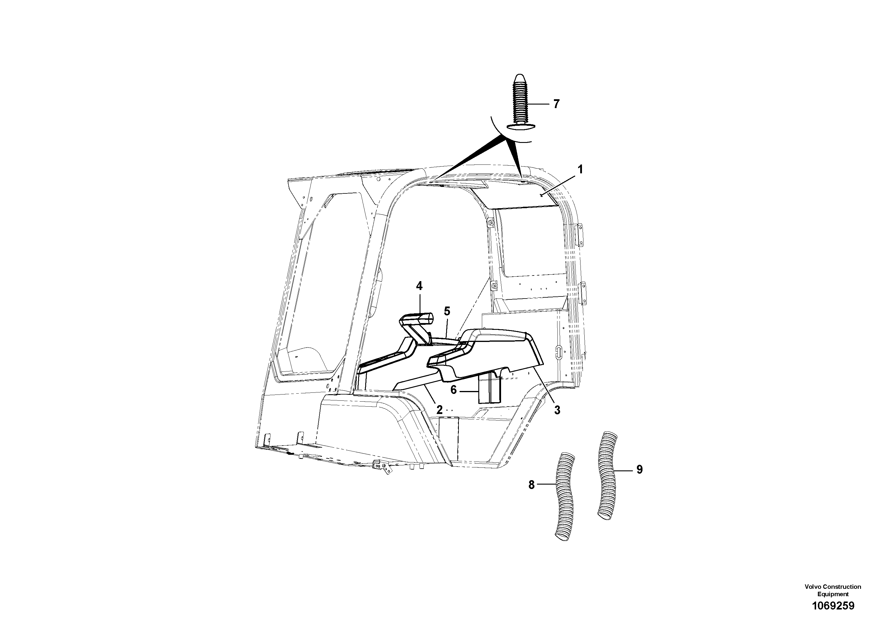 Fuel Can VOE17351261 VOLVO