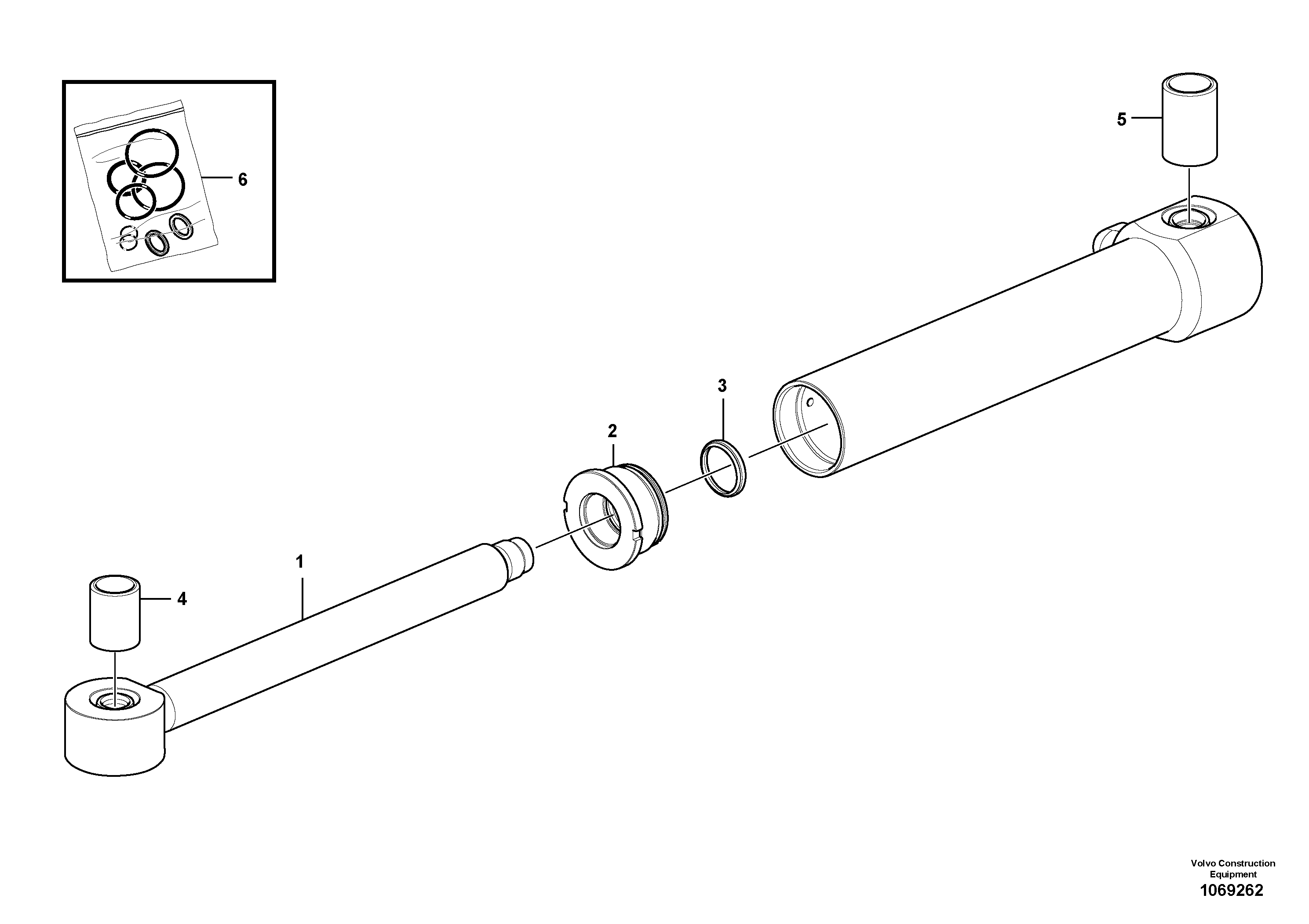 Safety Bolt VOE15174065 VOLVO