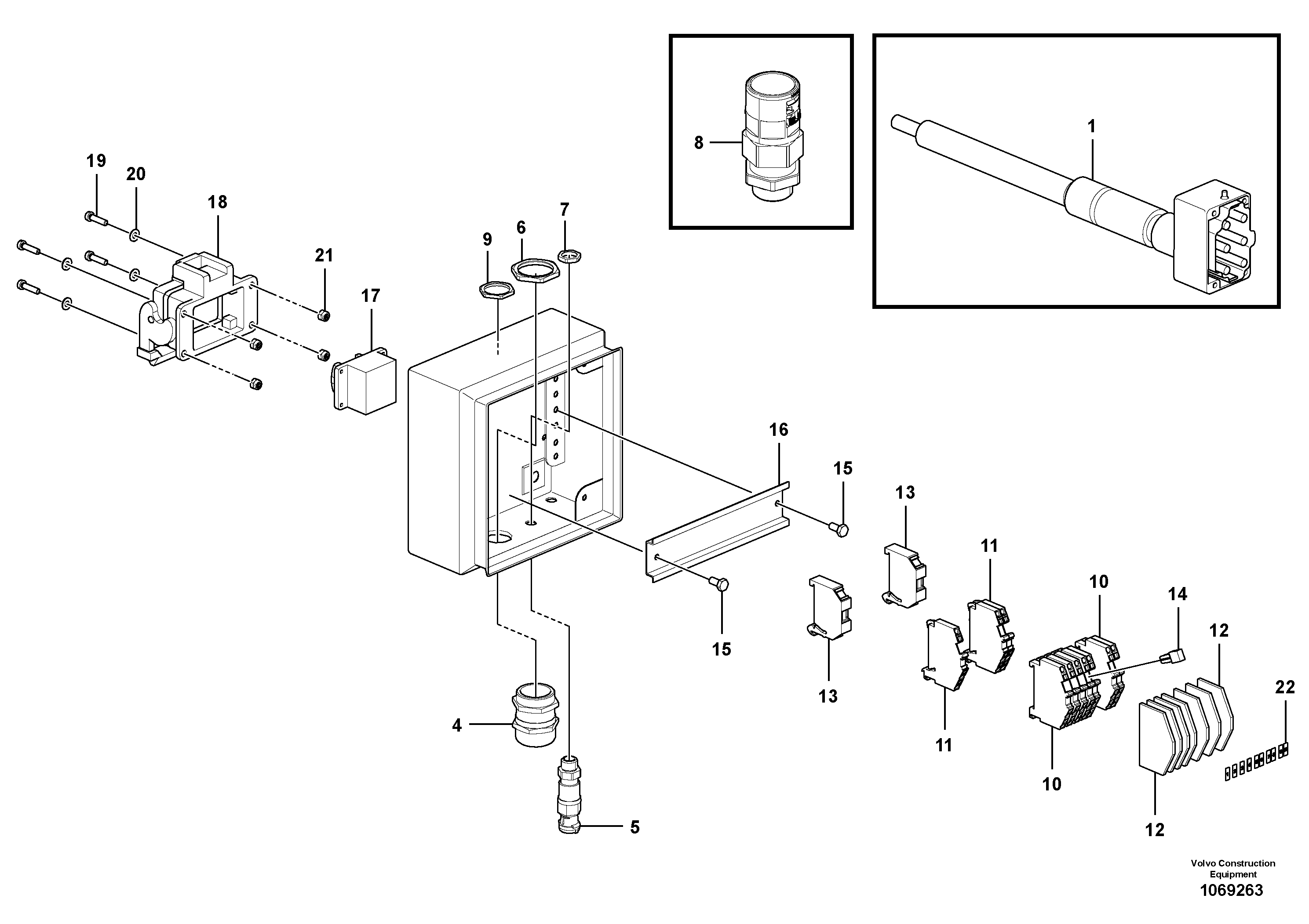 Radio Support RM80731086 VOLVO