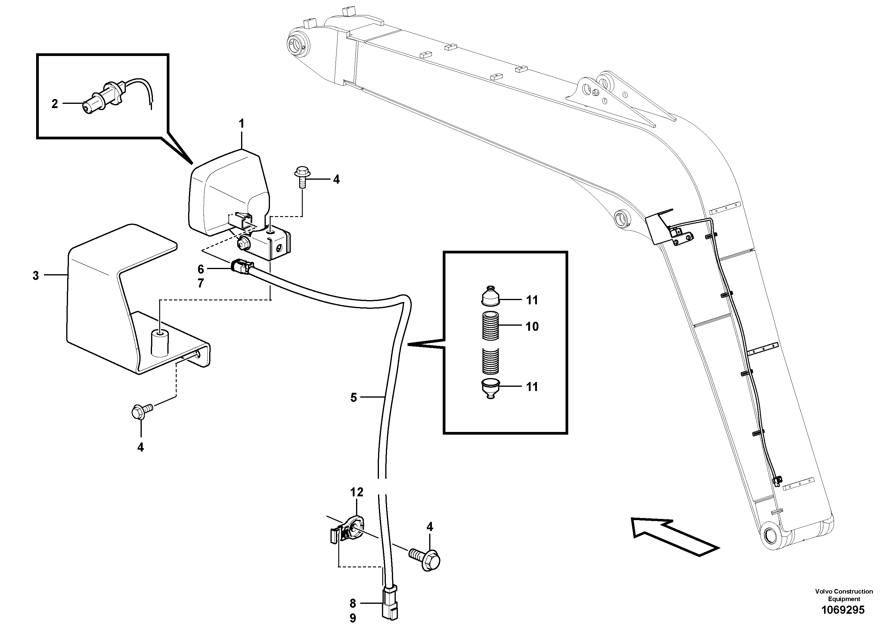 Support Leg RM/VOE14630305 VOLVO