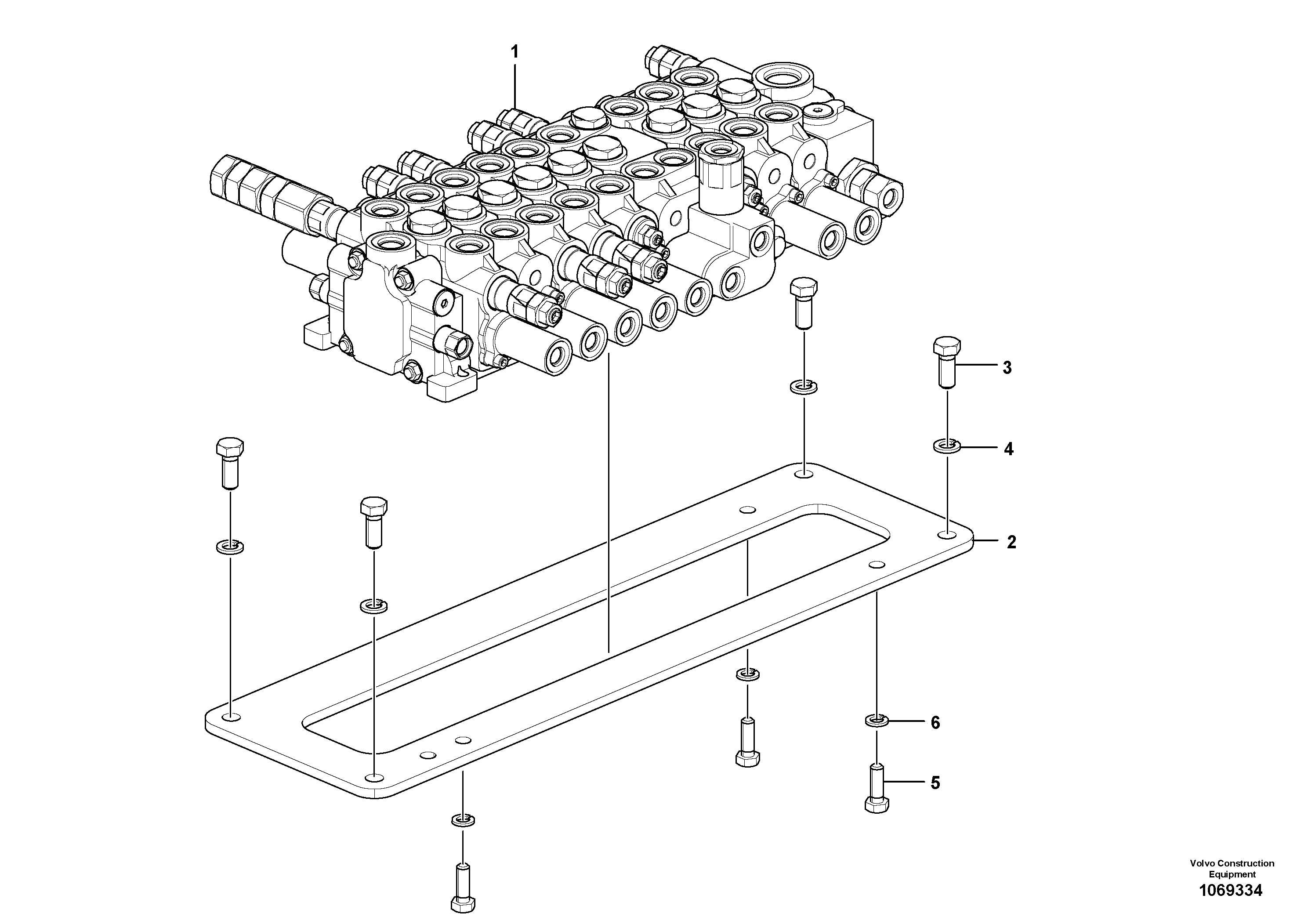 Shaft Guide VOE14722716 VOLVO