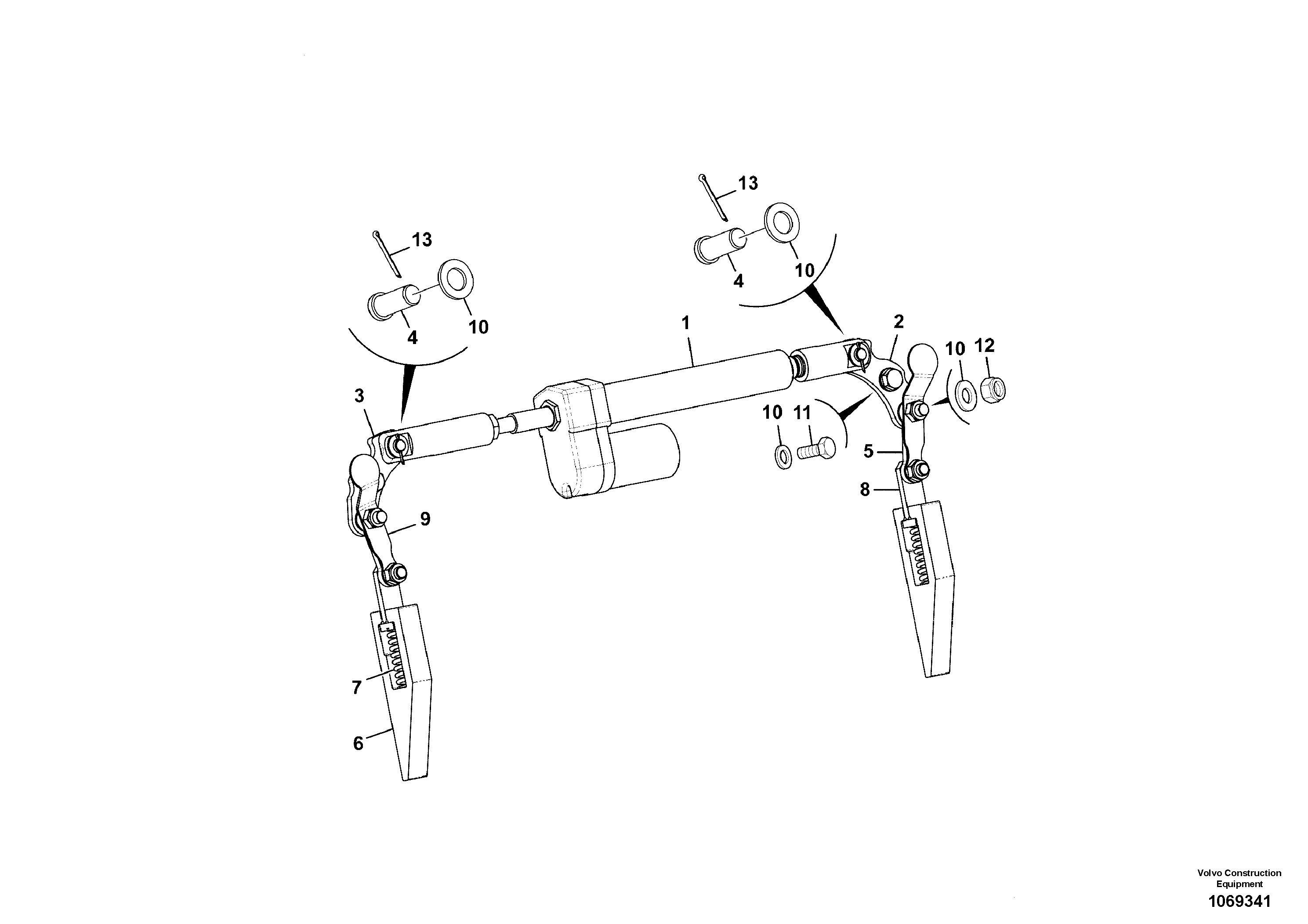 Water Out Pipe VOE17332763 VOLVO
