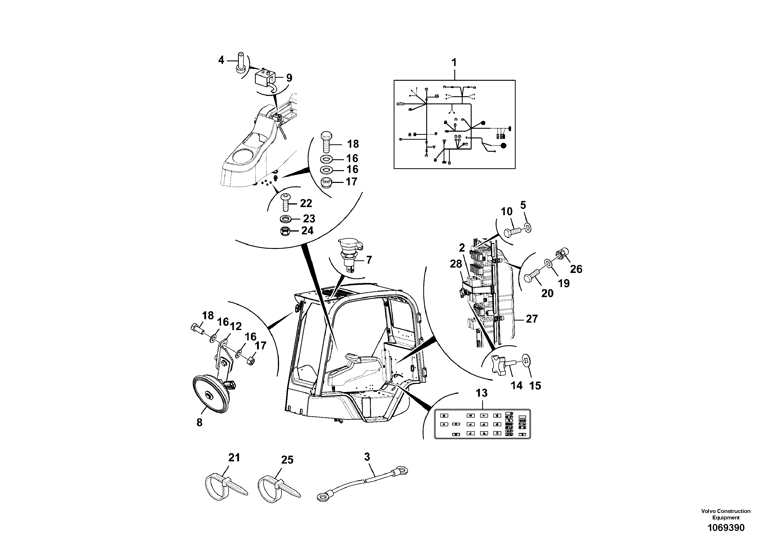 Cylinder Block VOE17300002 VOLVO