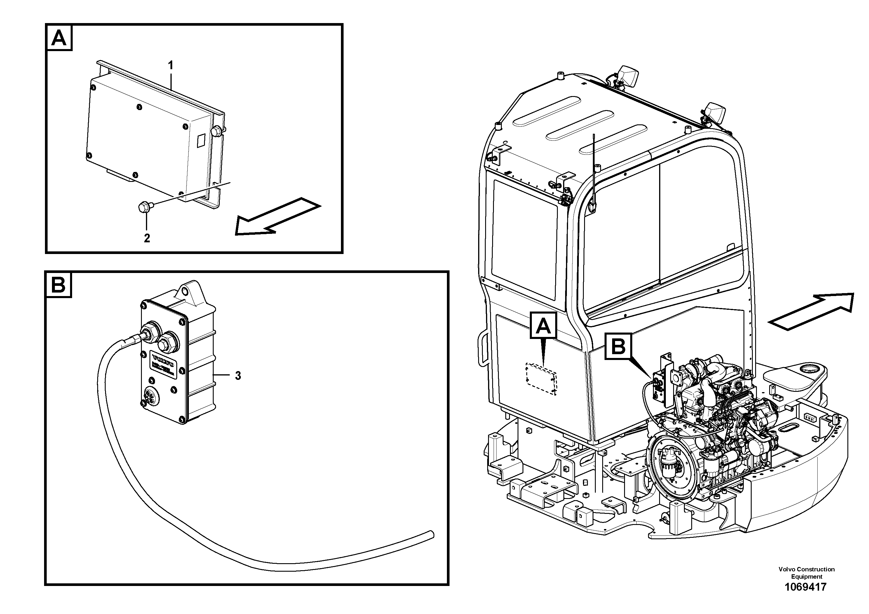 Air Cleaner Inlet VOE14659771 VOLVO
