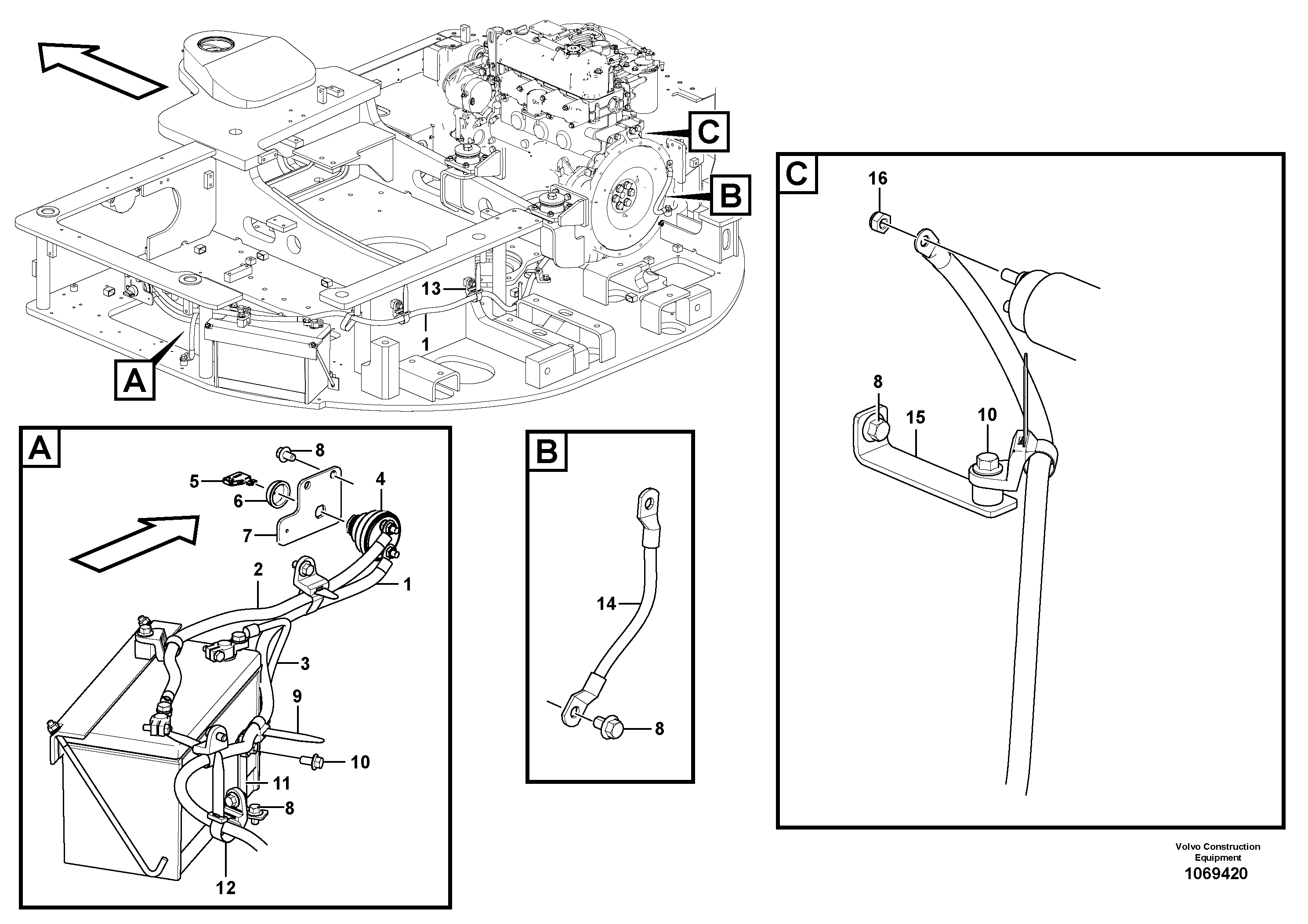 Brush Bearing VOE14660951 VOLVO