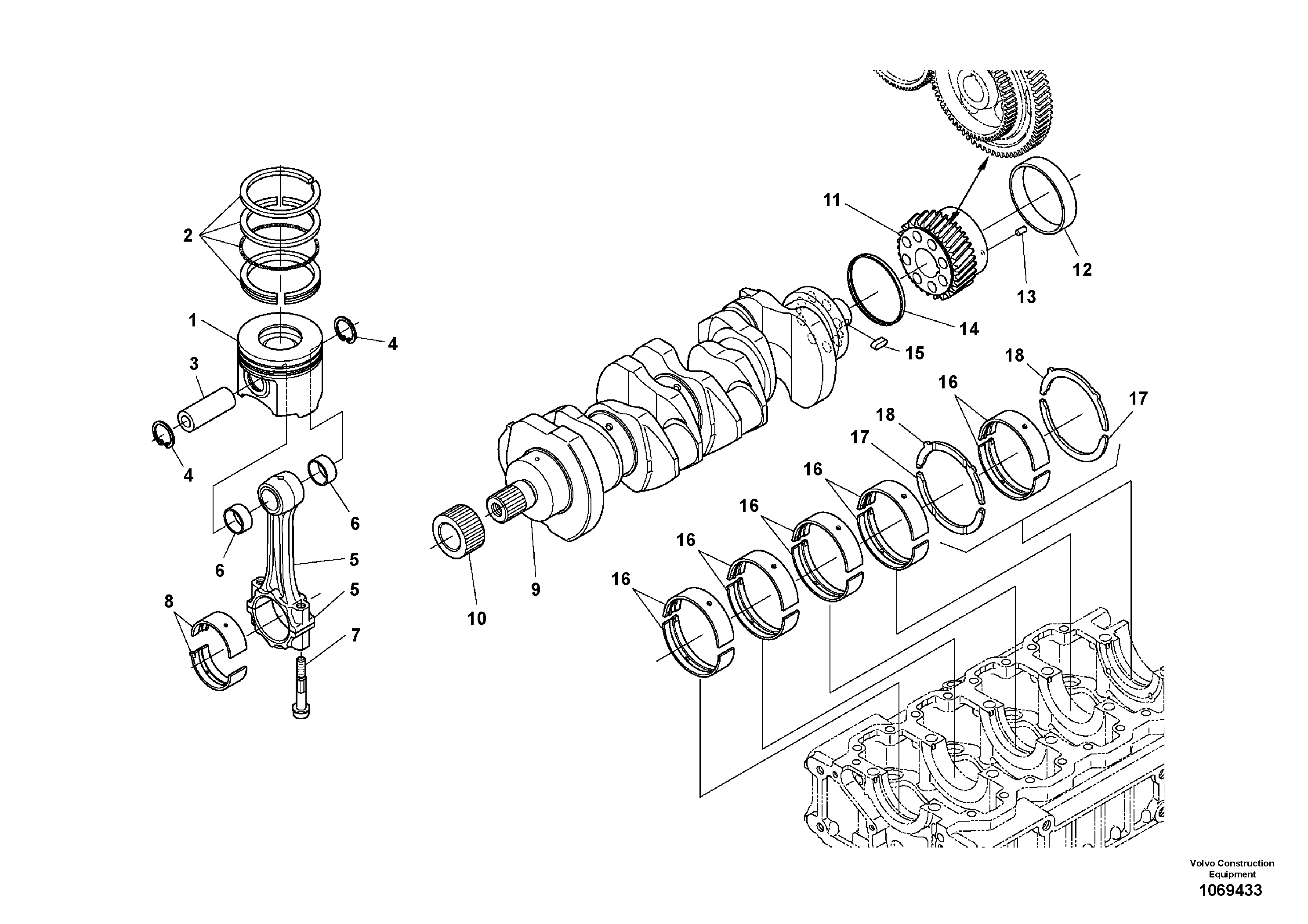 Rubber Strip VOE16689757 VOLVO