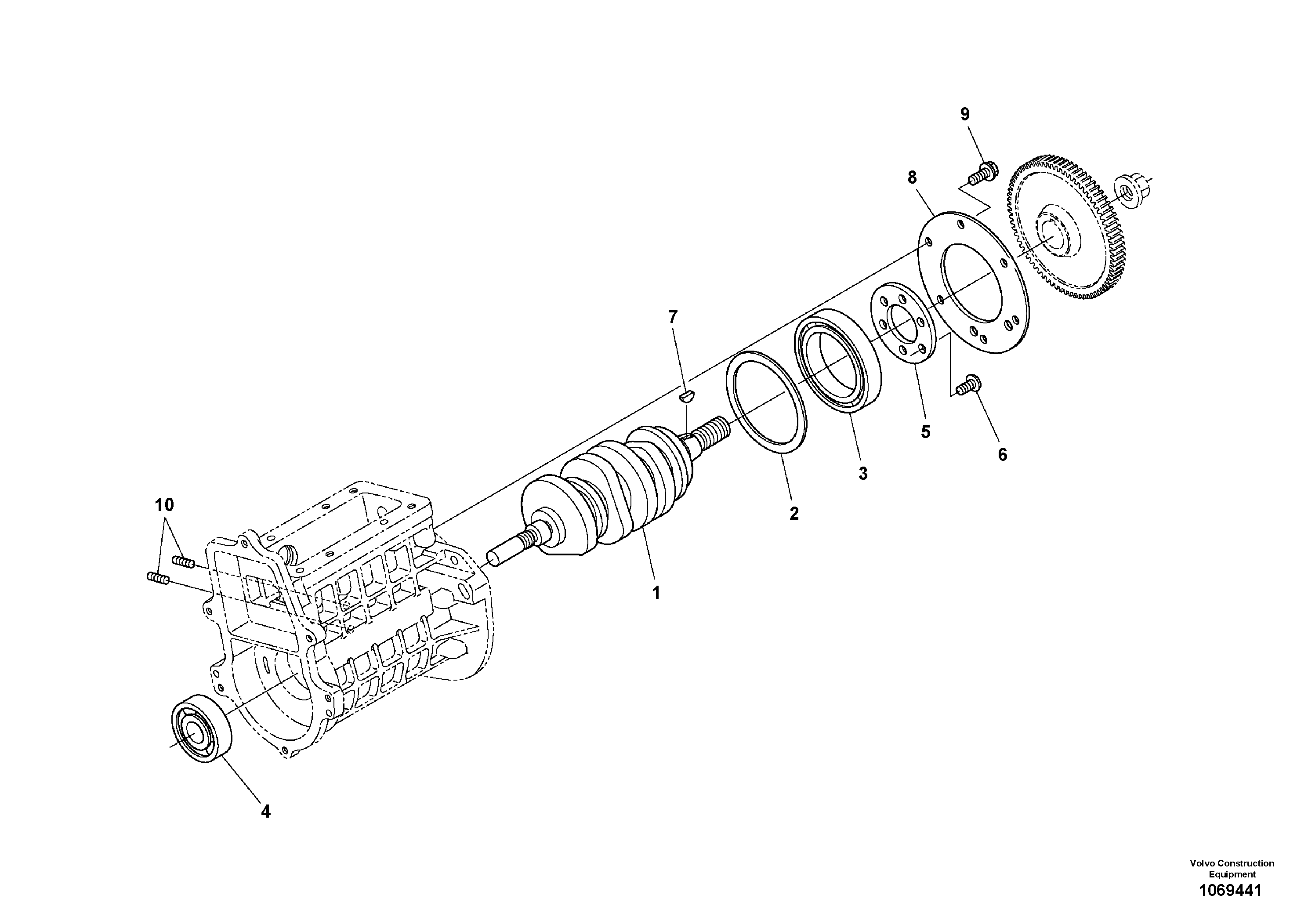 Reading Lamp VOE16689769 VOLVO