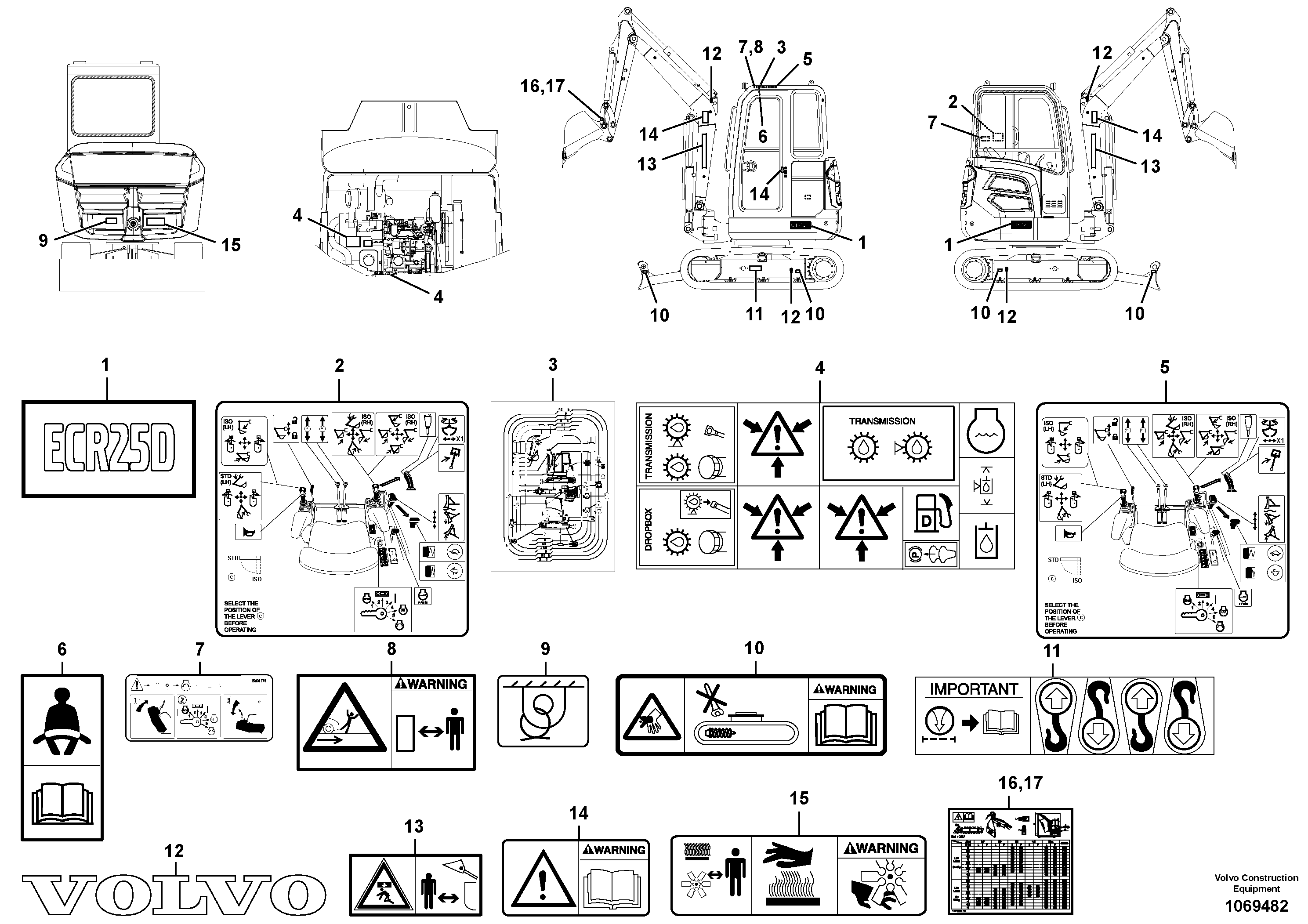 Cylinder Block VOE15638009 VOLVO