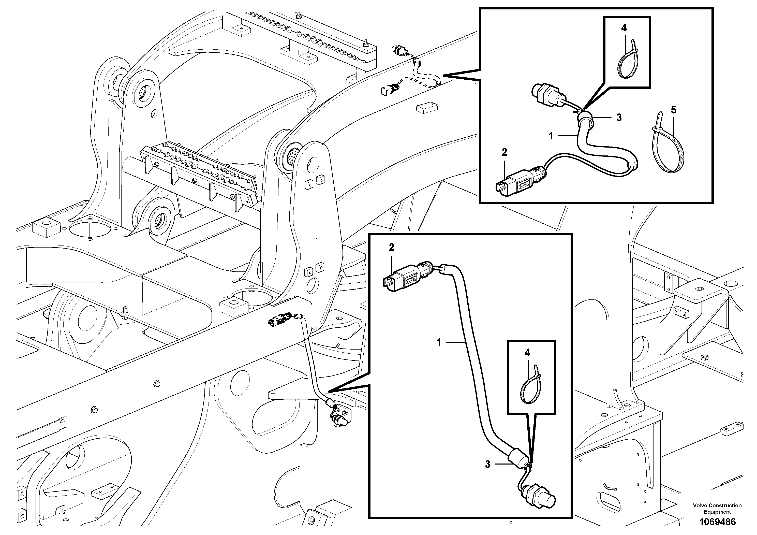 Joint Nipple VOE14648813 VOLVO