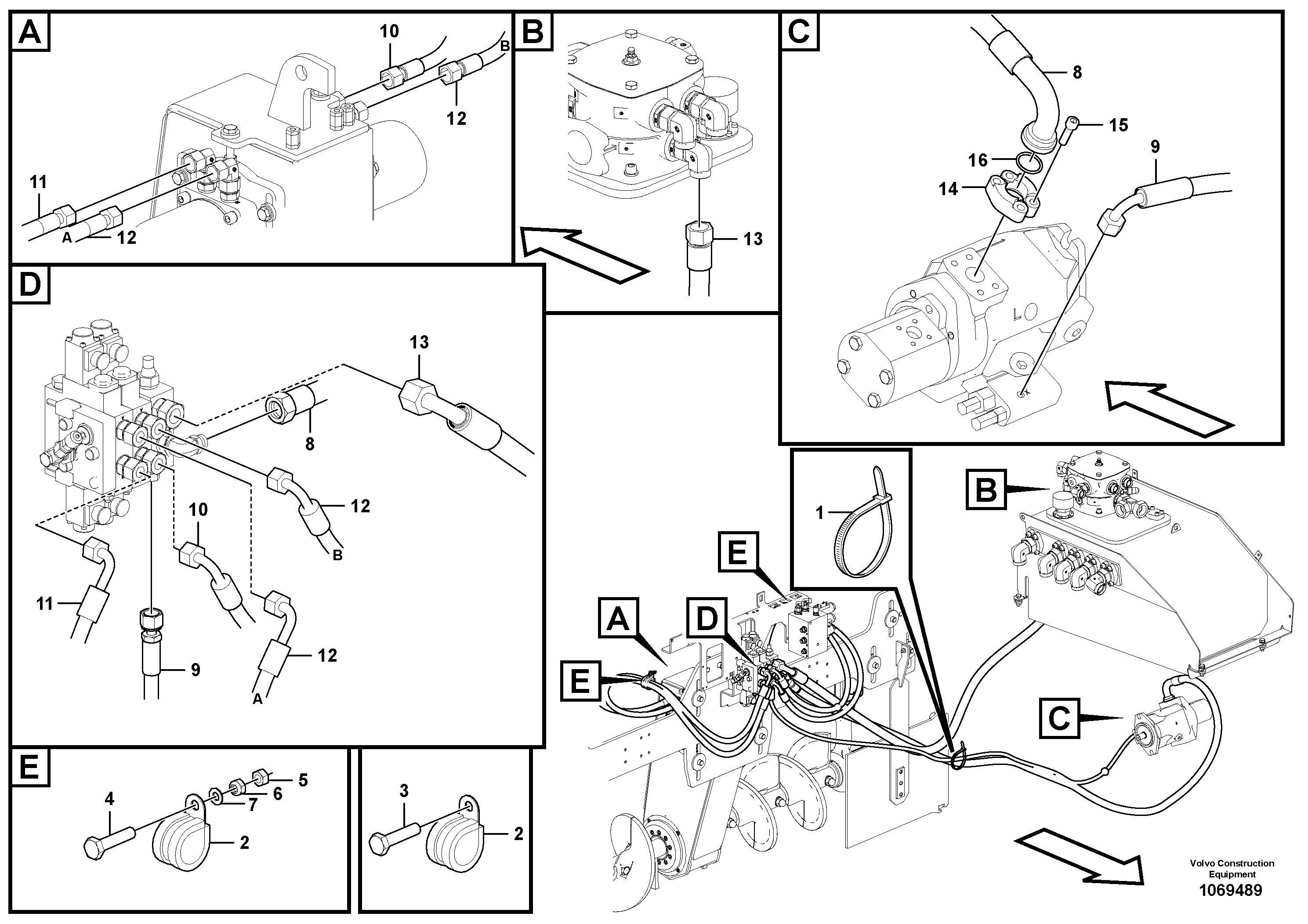 Timing gear casing VOE12799618 VOLVO